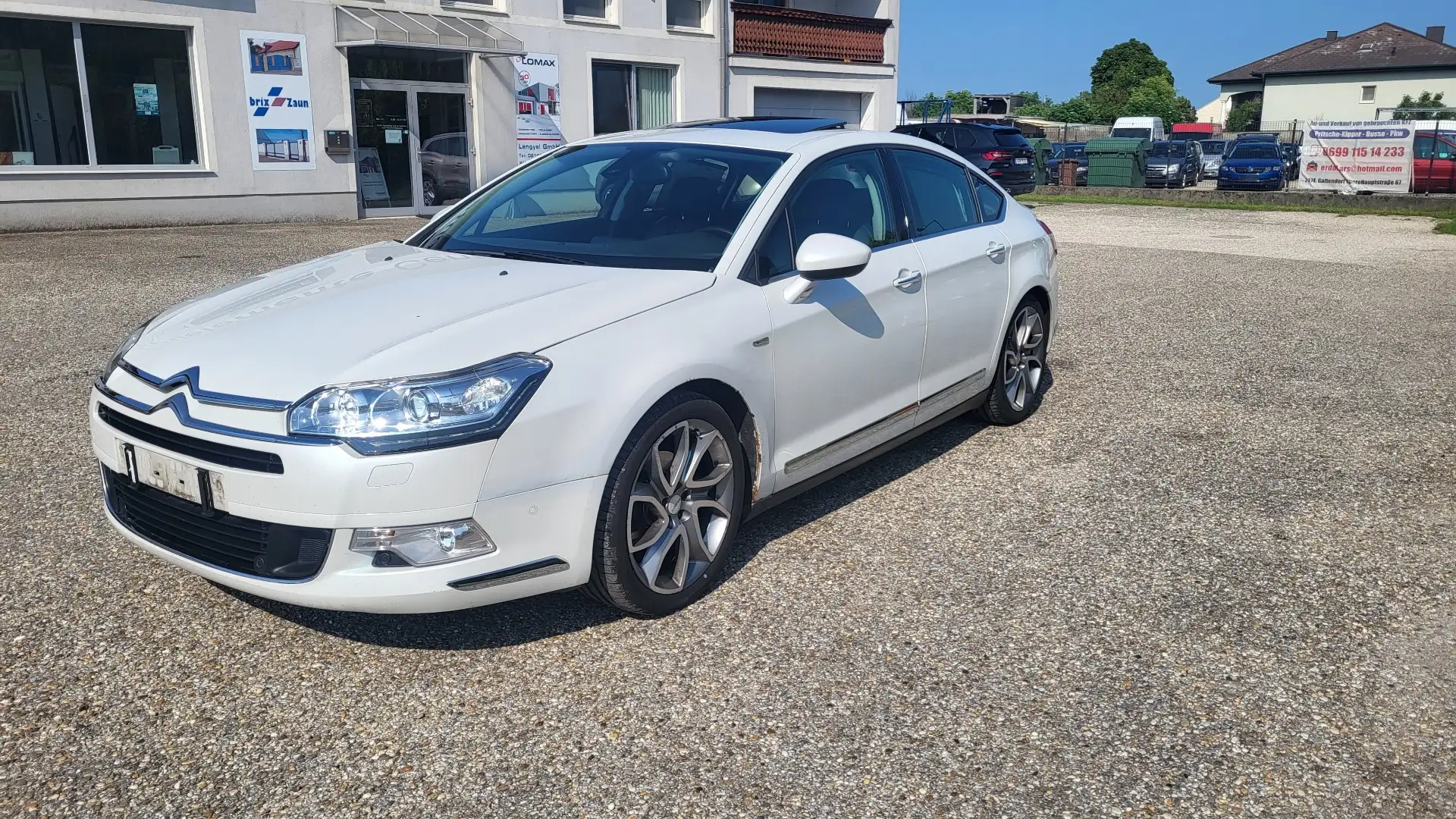 Citroen C5 HDi 160 Exclusive Aut. Weiß - 2