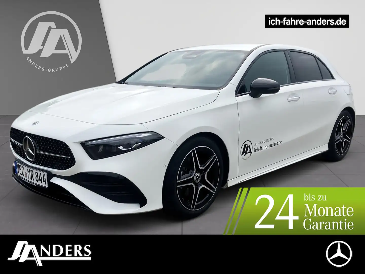 Mercedes-Benz A 200 d +AMG+STH+SHZ+PDC+Night+SpurW+S-Sitz+ACC Wit - 1