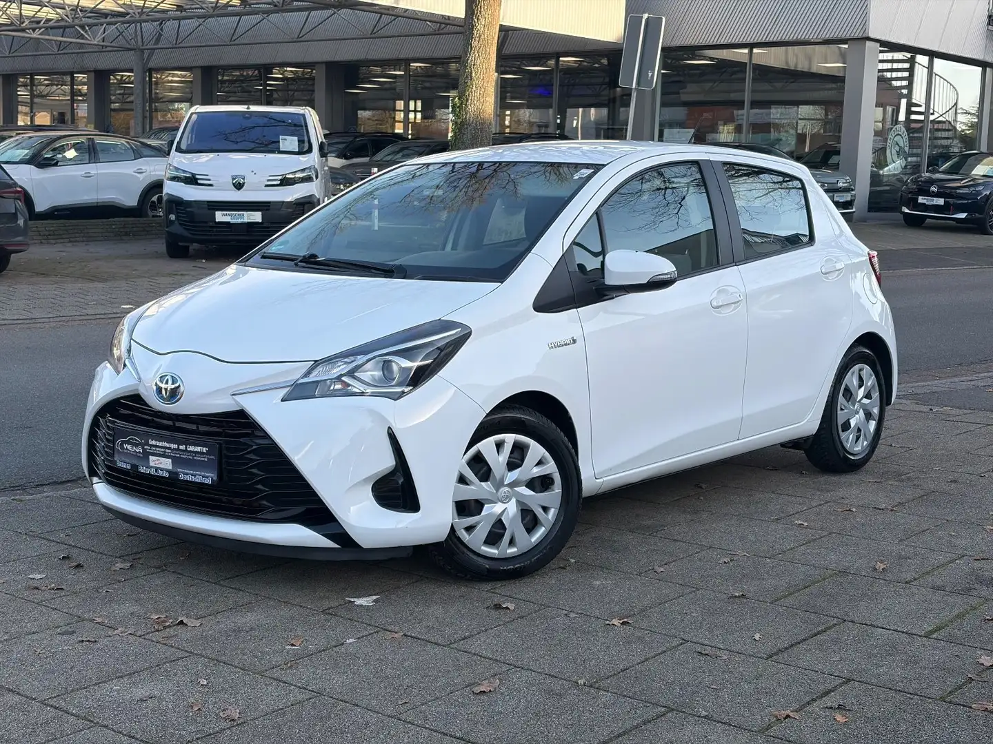 Toyota Yaris Hybrid Comfort Garantie,Tüv Neu Blanc - 1