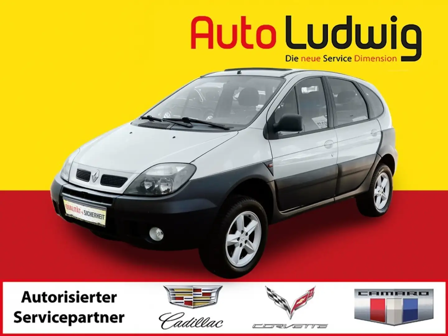 Renault Scenic Scénic RX 4*ALLRAD*LEDER*GLAS/SCHIEBE/HEBEDACH* Grijs - 1