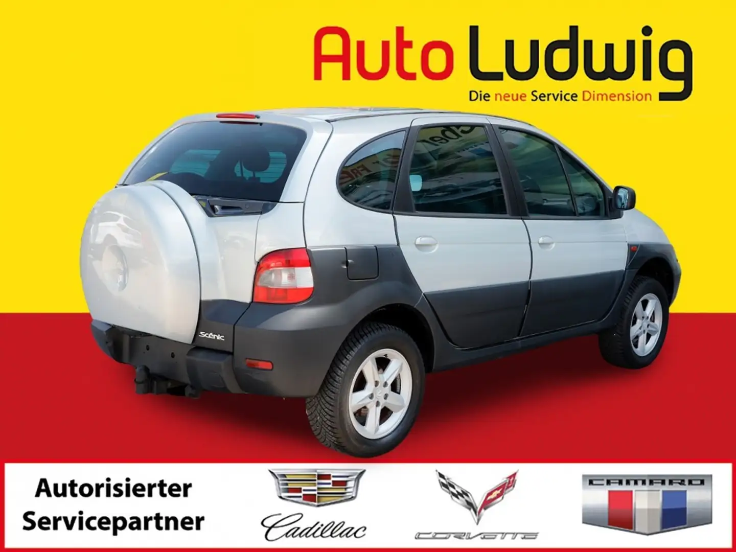 Renault Scenic Scénic RX 4*ALLRAD*LEDER*GLAS/SCHIEBE/HEBEDACH* Grijs - 2