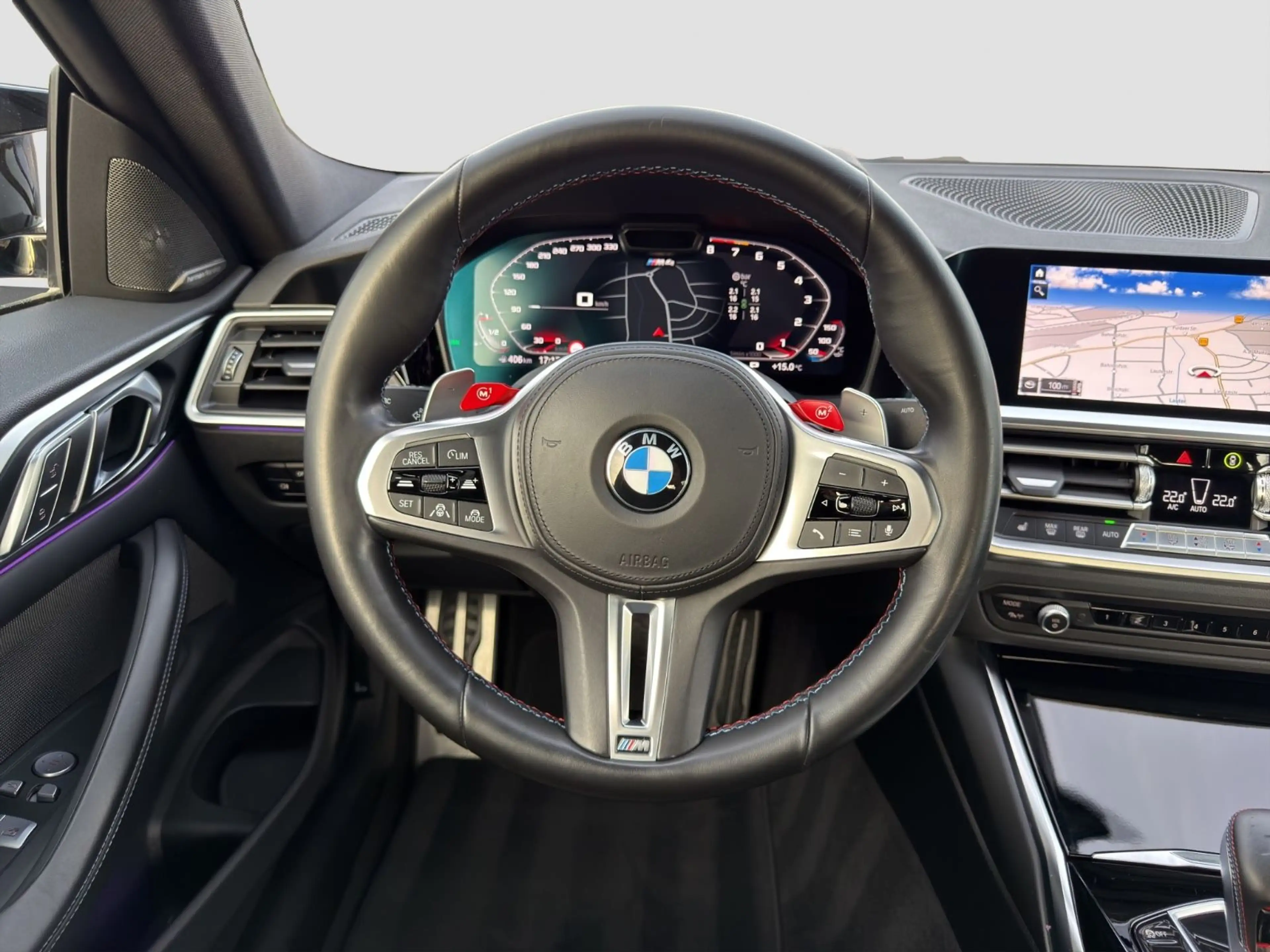 BMW M4 Coupe Competition-H&K-CARBON-FROZEN-LASER-HUD — photo 13