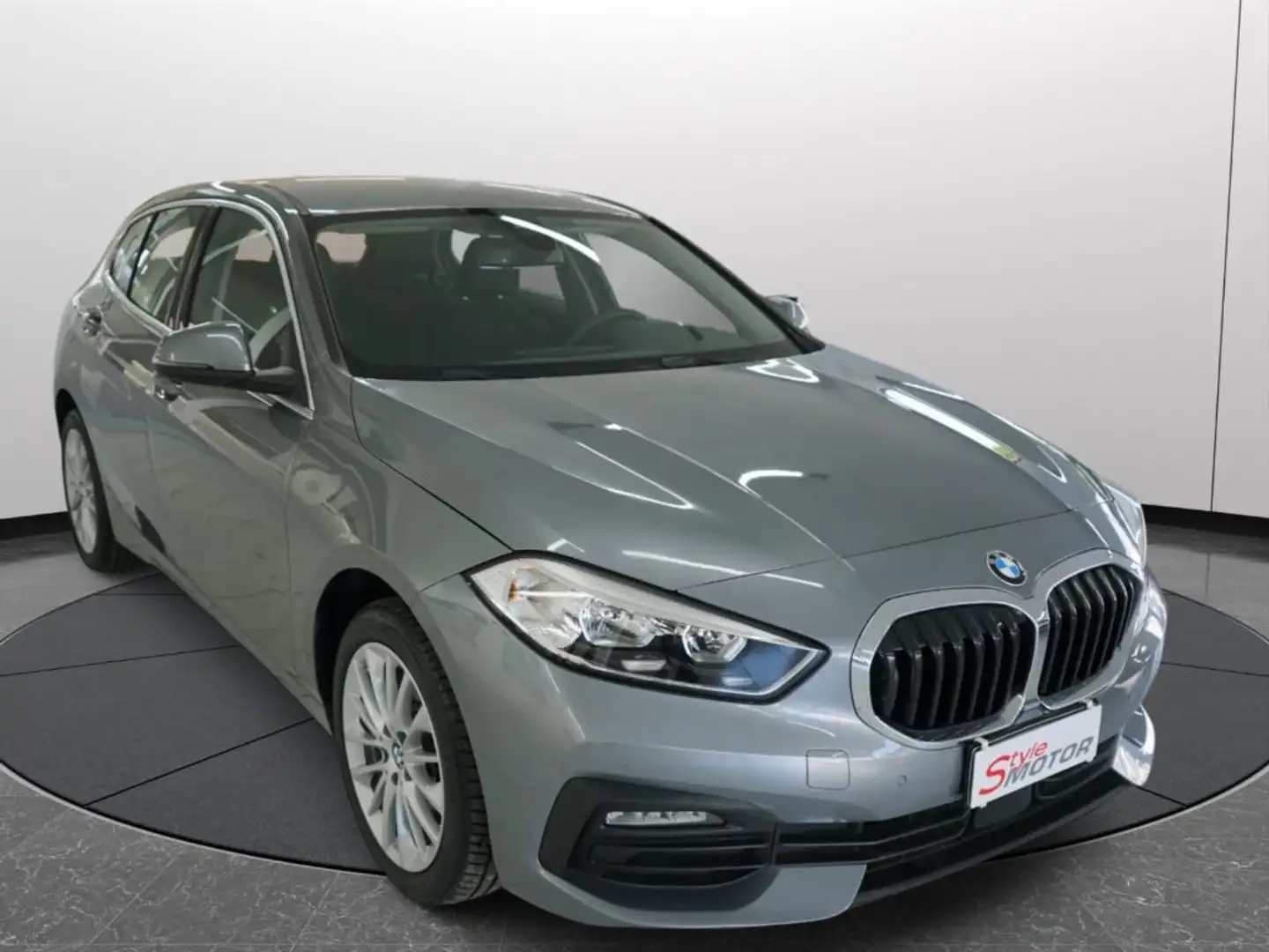 BMW 120 d 5p. Business Advantage Uniprop. Italiana Certif. Grigio - 2