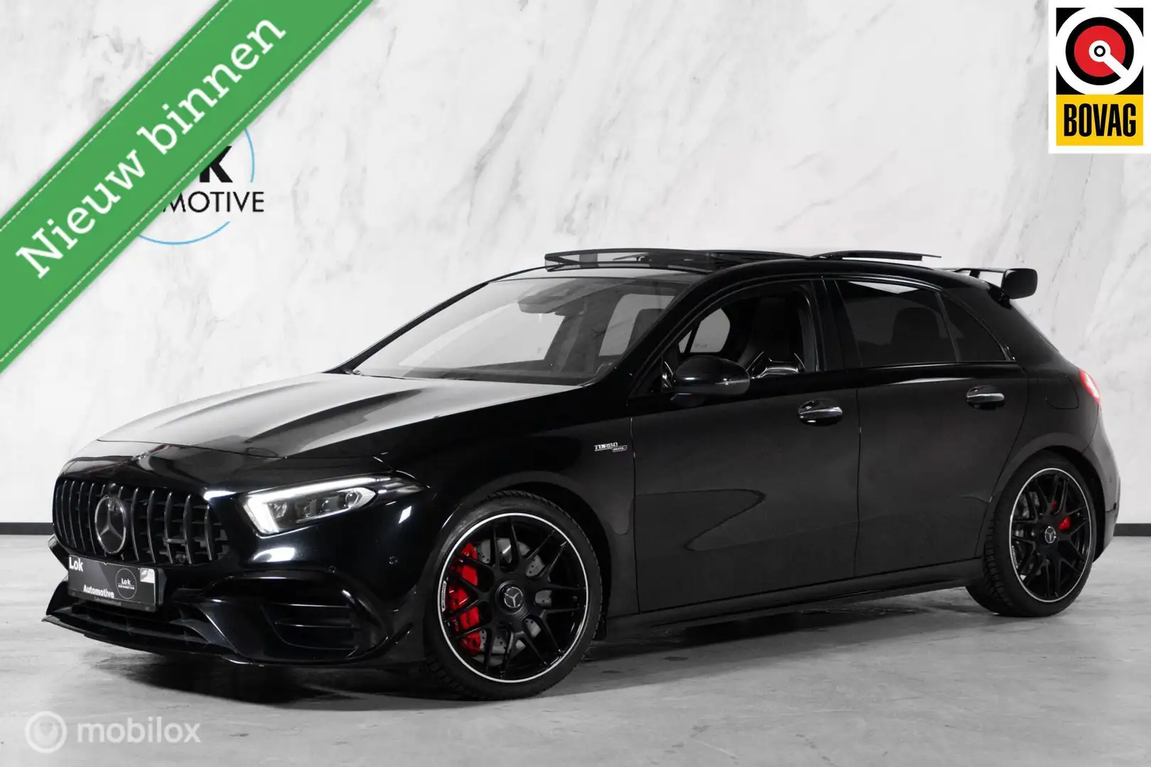 Mercedes-Benz A 45 AMG S 4MATIC+ Premium Plus PANO|LED|VOL Zwart - 1