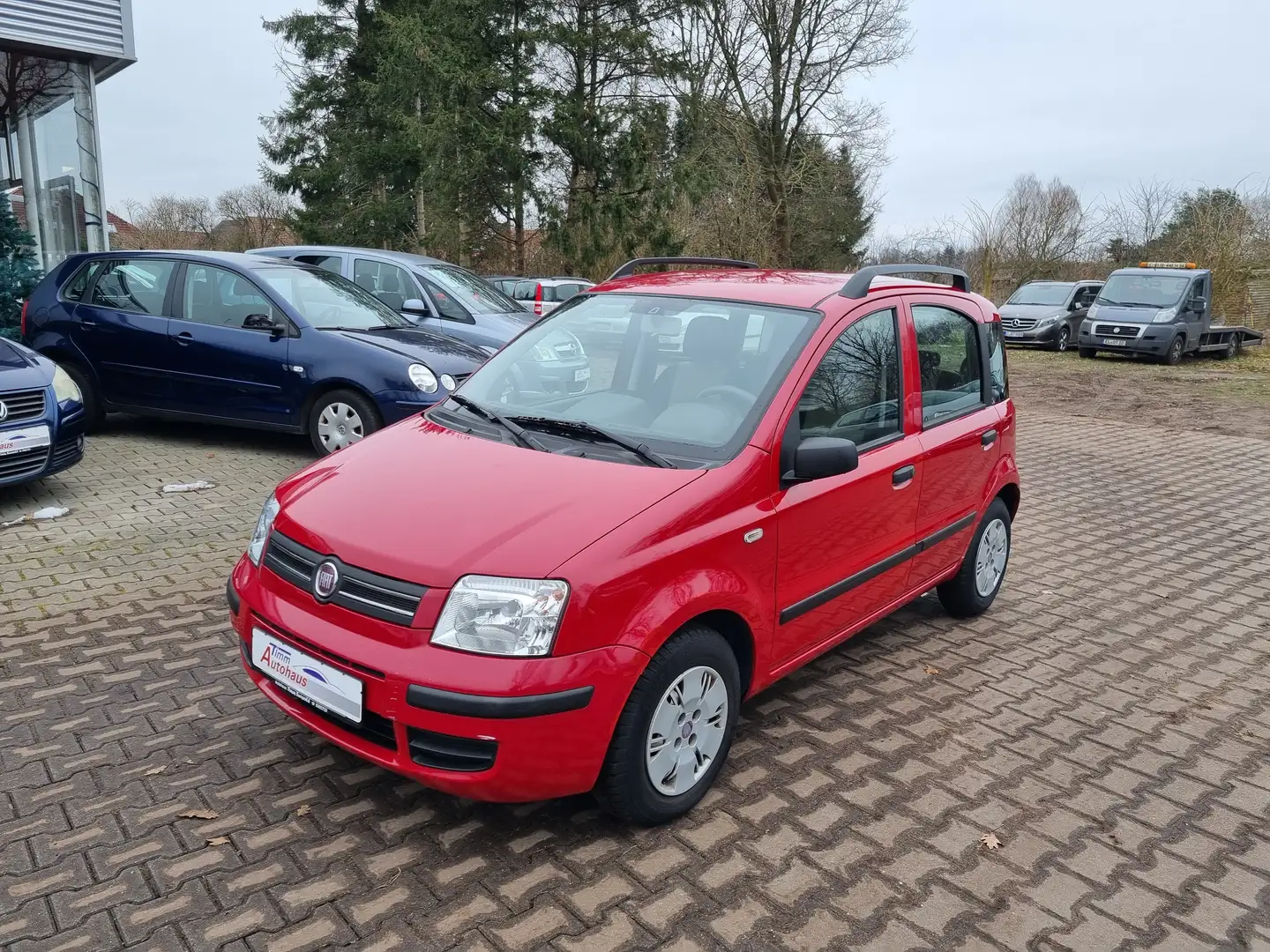 Fiat Panda 1.2 Dynamic mit Klima Rot - 1
