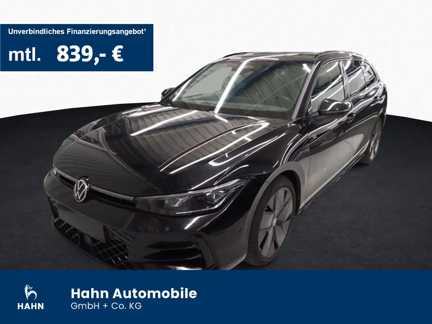 Volkswagen Passat Variant 2.0TSI 4Mo R-Line Signature Pano Schwarz - 1
