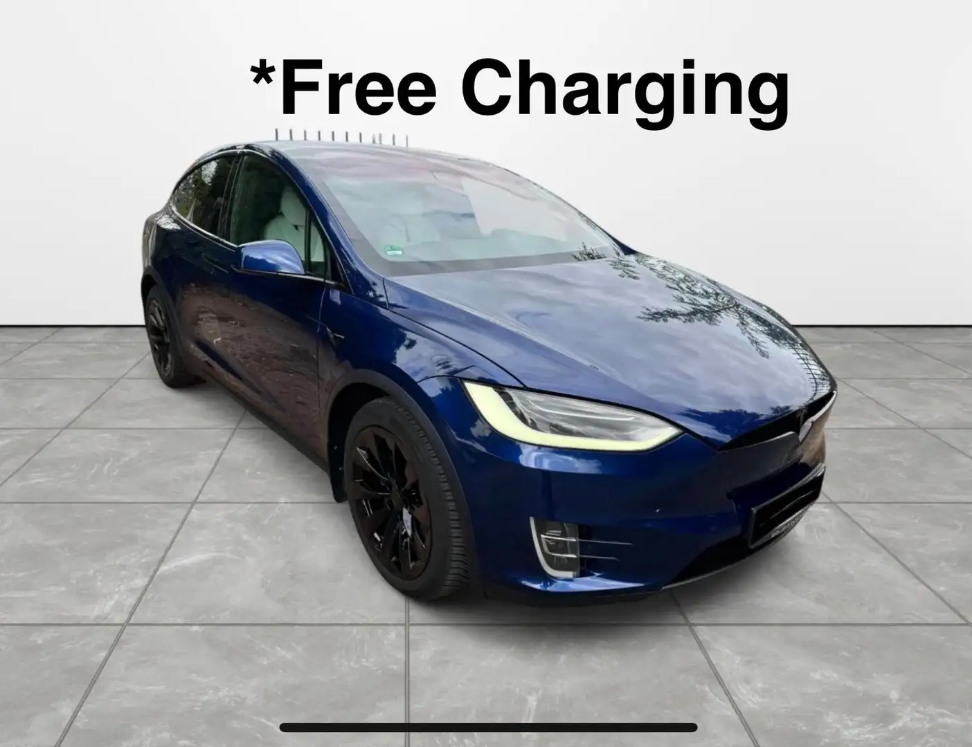 Tesla Model X 90D*1.Hd*Free Charge*MCU2*Autopilot*CCS Blau - 1
