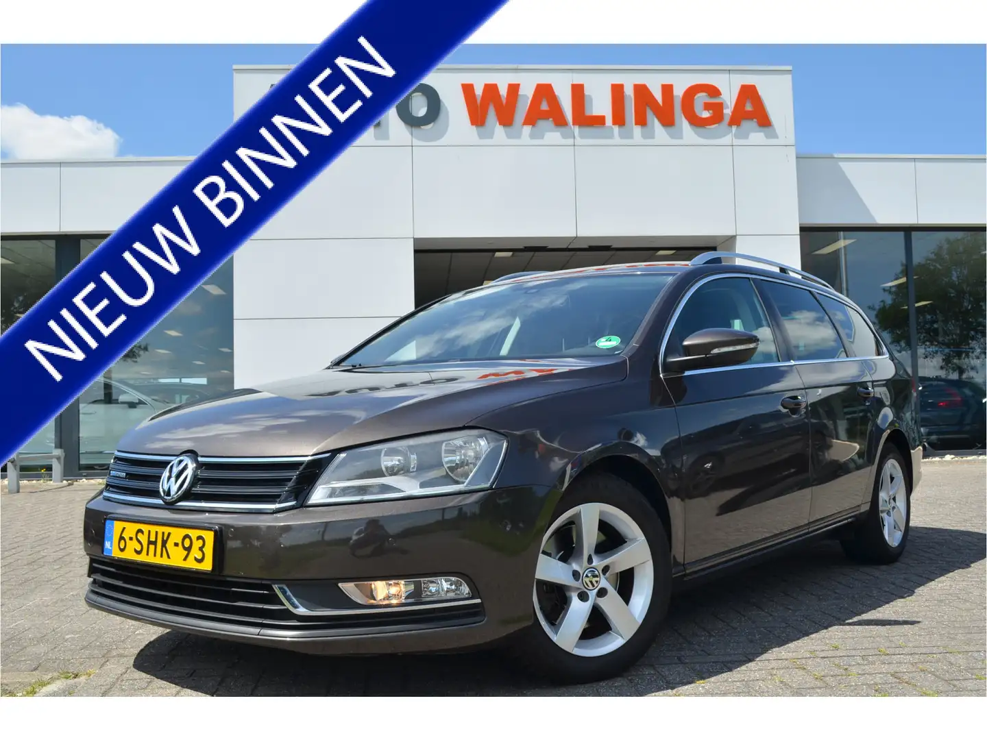 Volkswagen Passat Variant 1.6 TDI BlueMotion Executive Edition Navi | PDC V+ Brun - 1