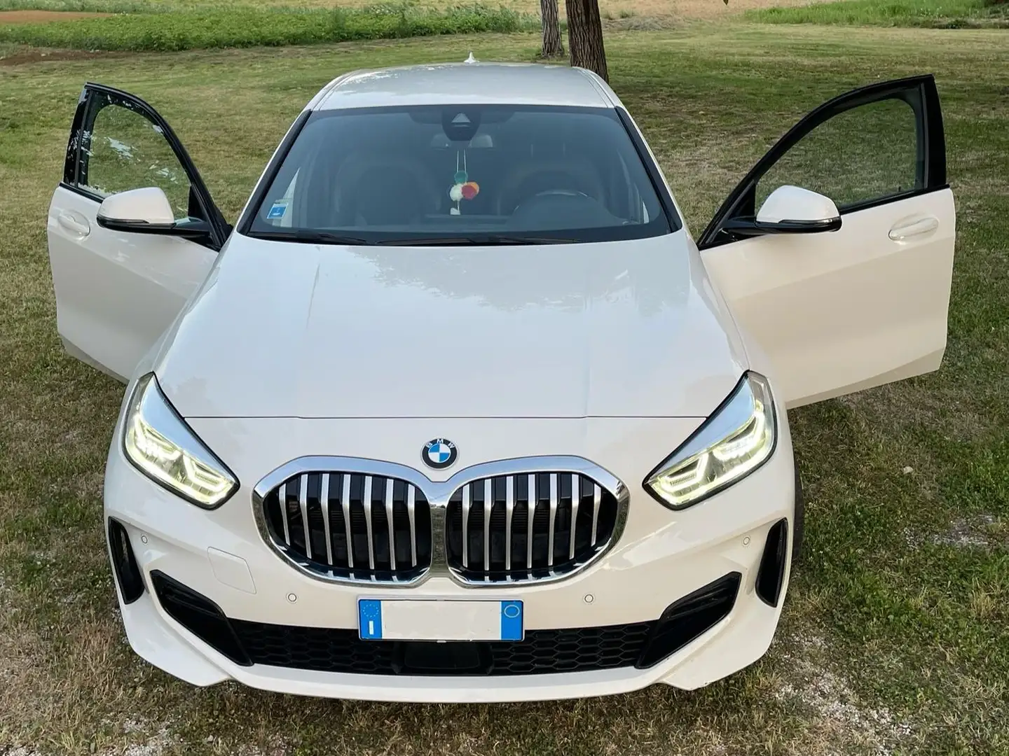 BMW 118 118d Msport auto Bianco - 2