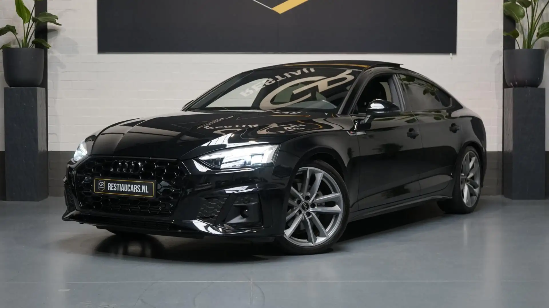 Audi A5 Sportback 35 TFSI 3x S-Line Black Optik AUTOMAAT-A Noir - 1