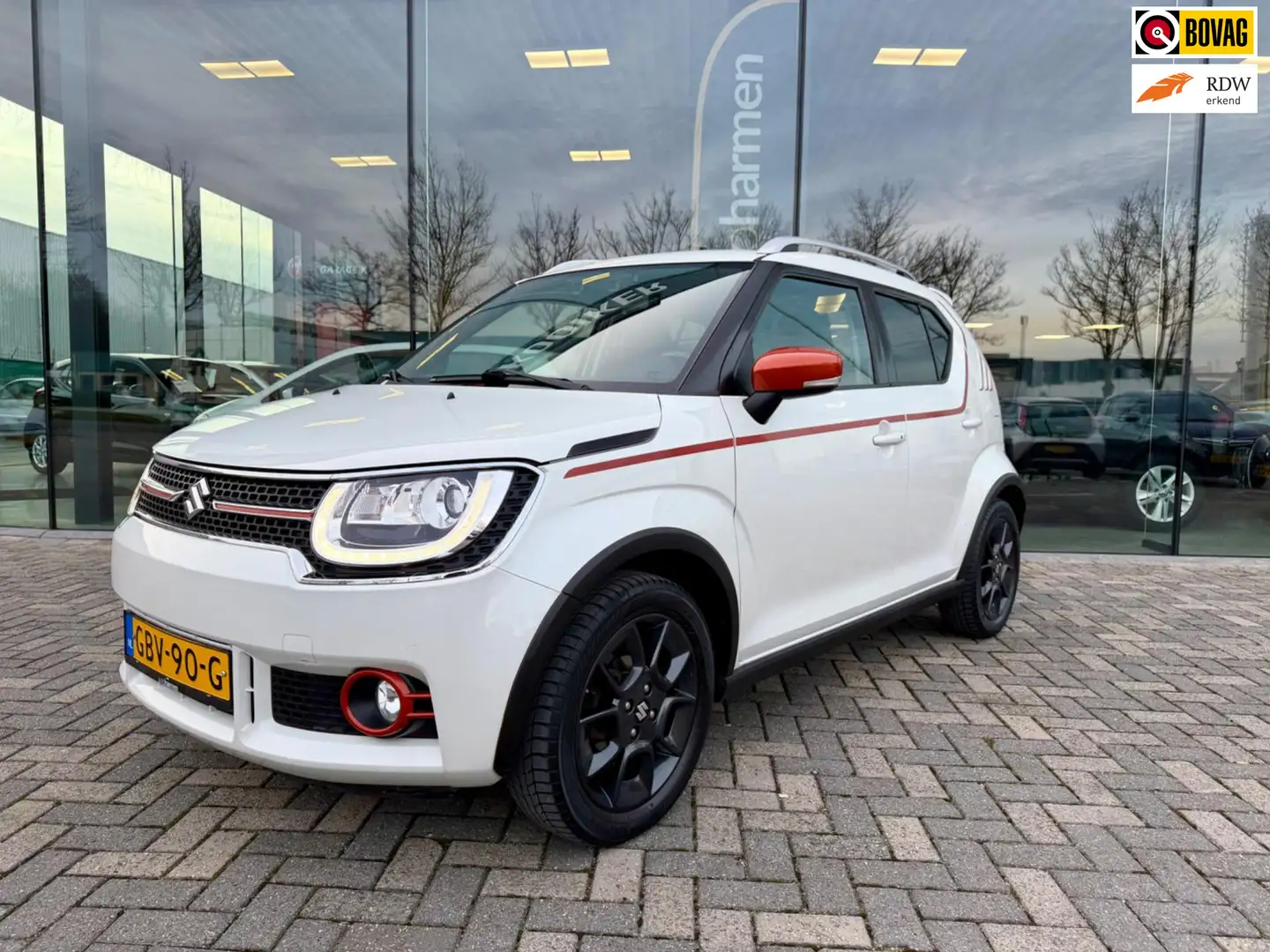Suzuki Ignis 1.2 Stijl, LED, Climate, Cruise, KeyLess, Stoelver Weiß - 1