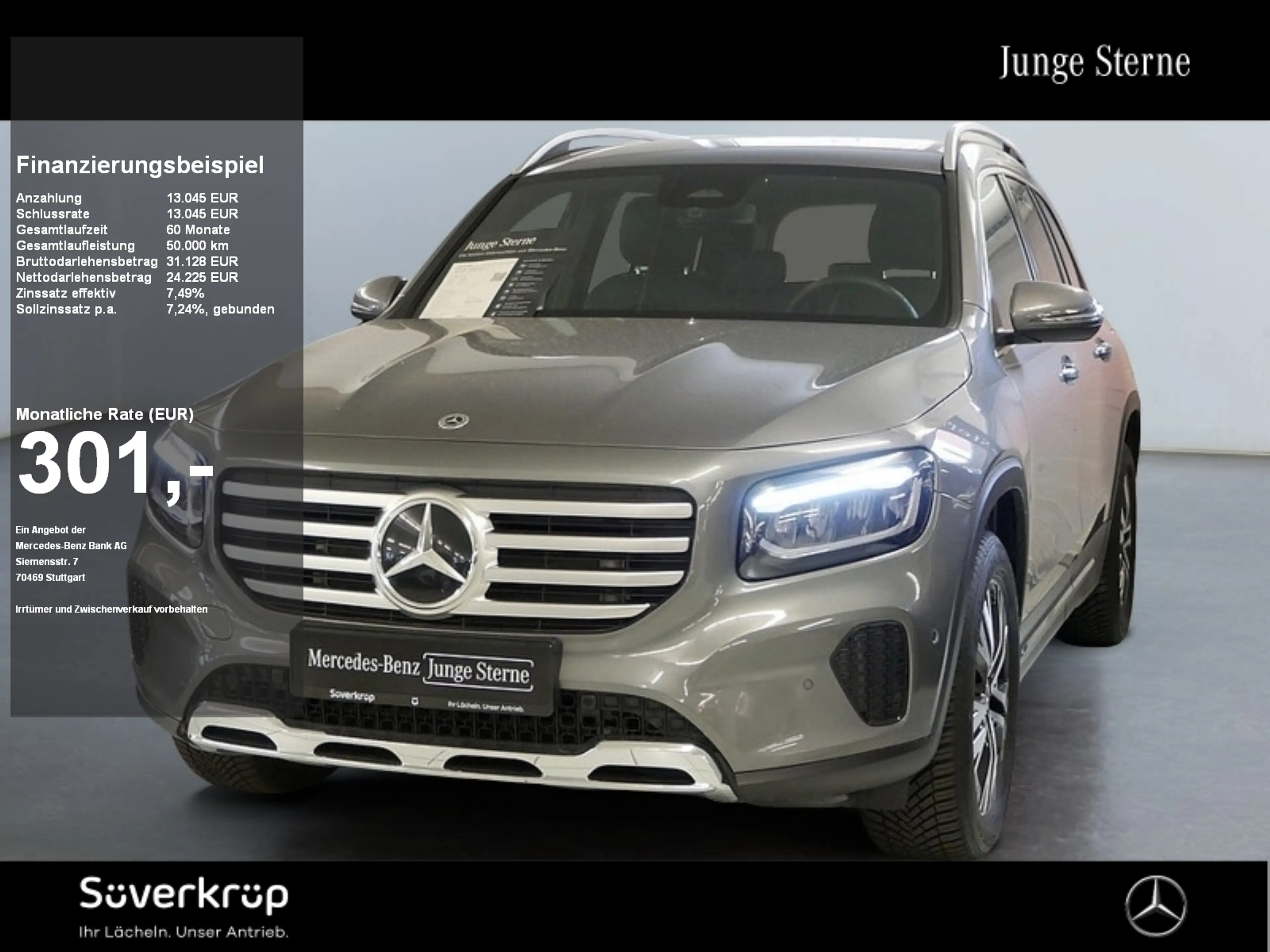 Mercedes-Benz GLB 200 d // PROGRESSIVE DISTR KAMERA SPUR PDC