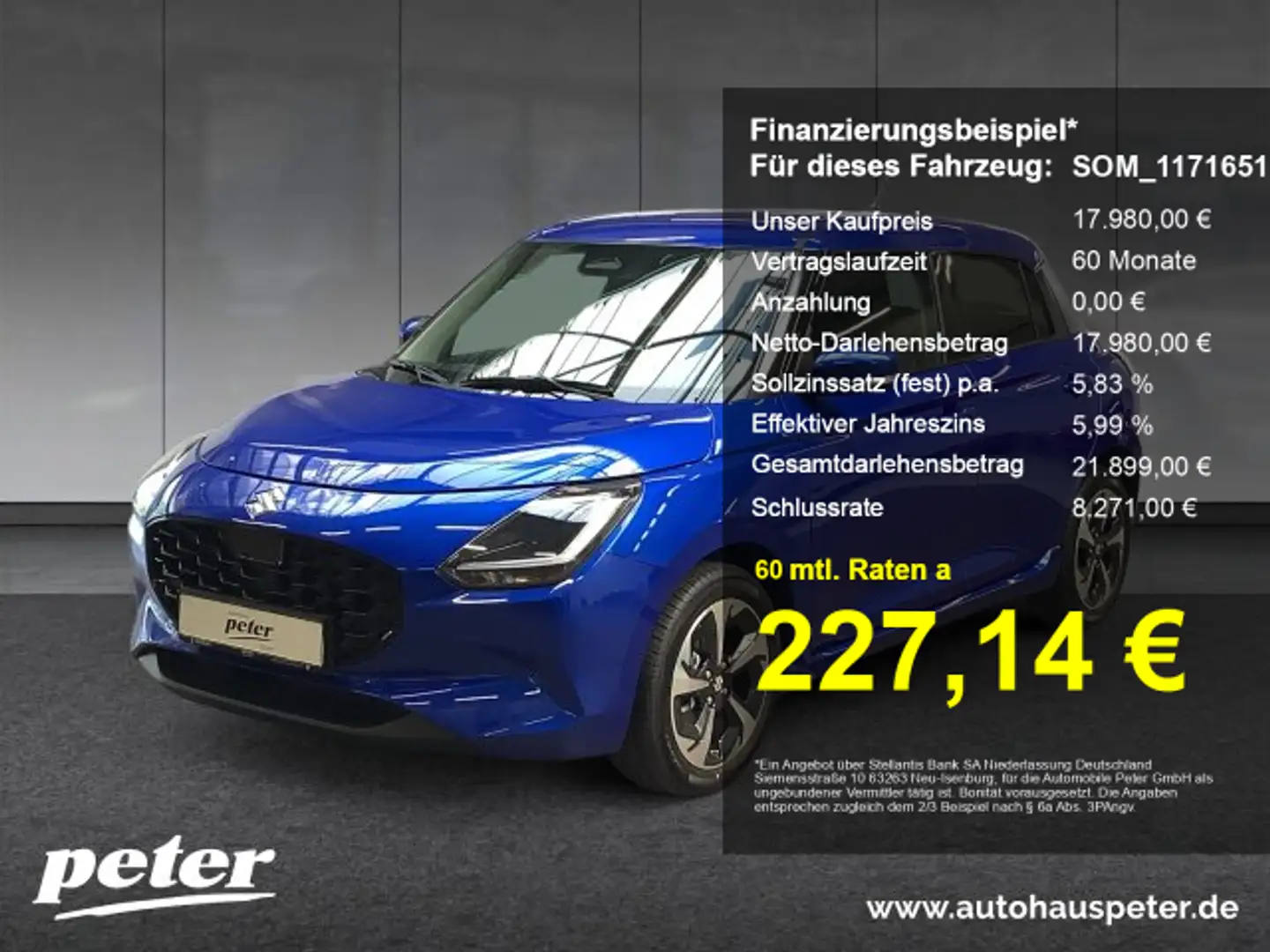 Suzuki Swift Swift Comfort+ Hybrid Bleu - 1