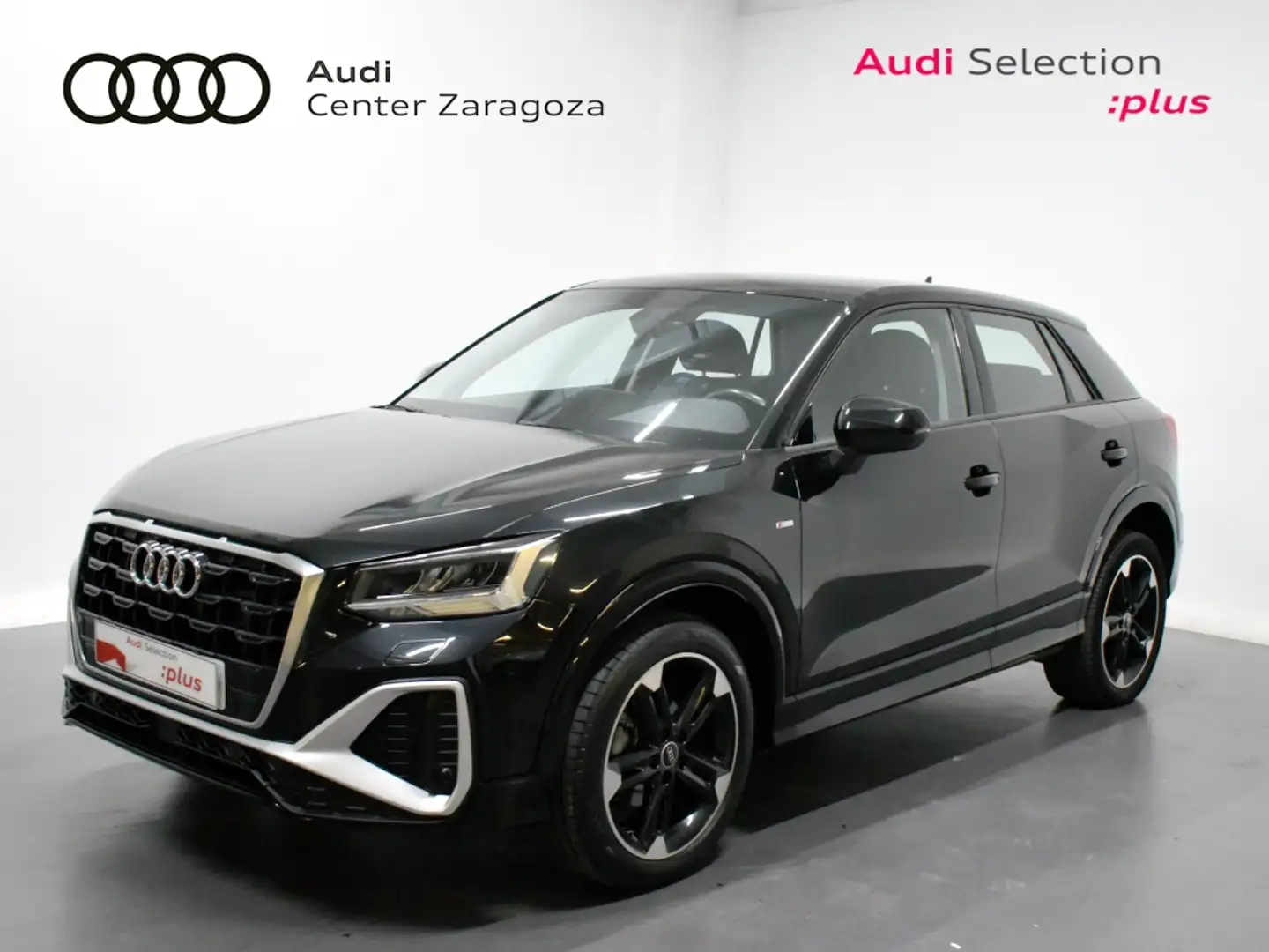 Audi Q2 30 TDI S line 85kW Schwarz - 1