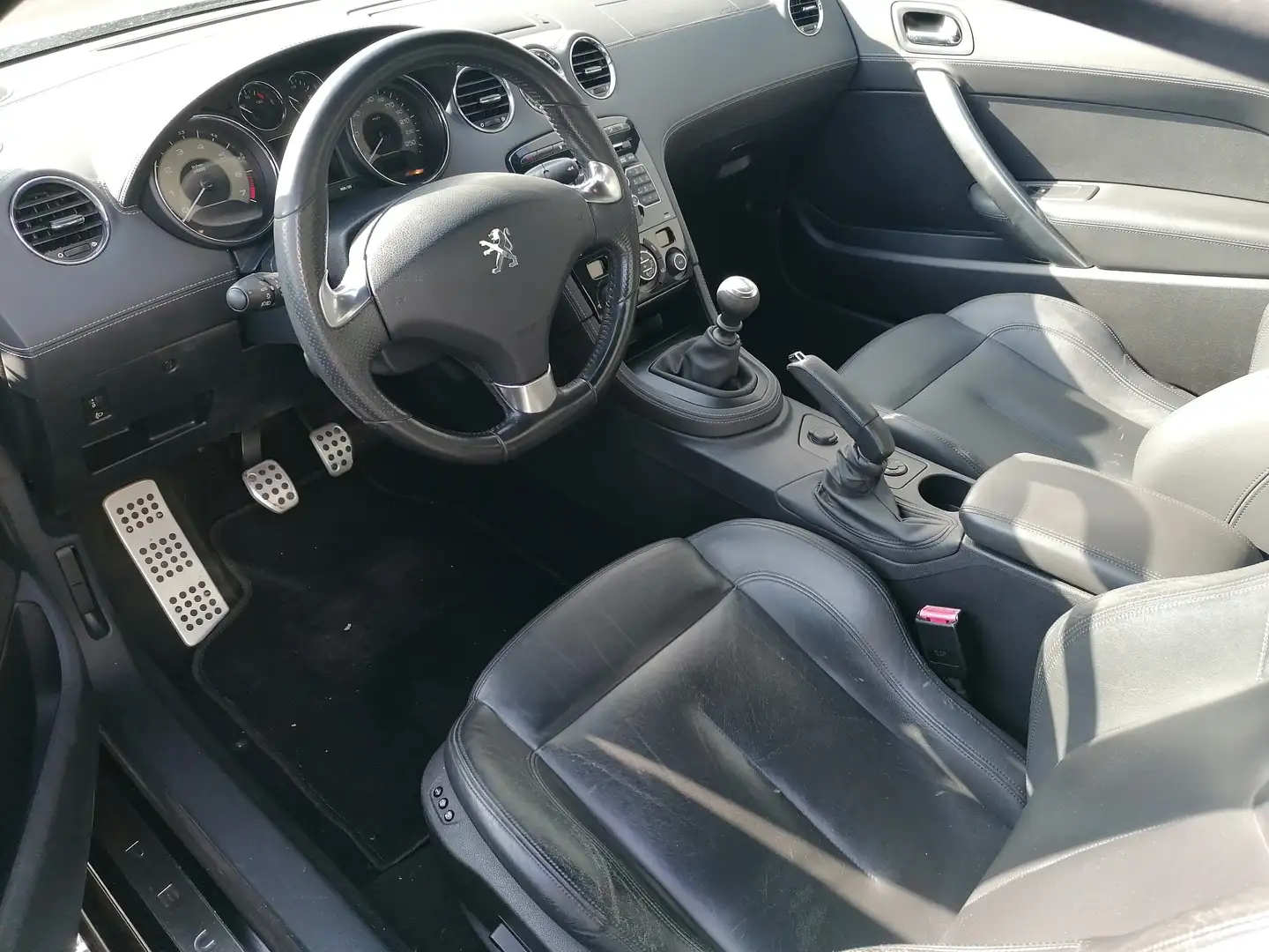 Peugeot RCZ 1.6 THP Raidillon👉110005KM👈GPS🌍AIRCO Zwart - 2