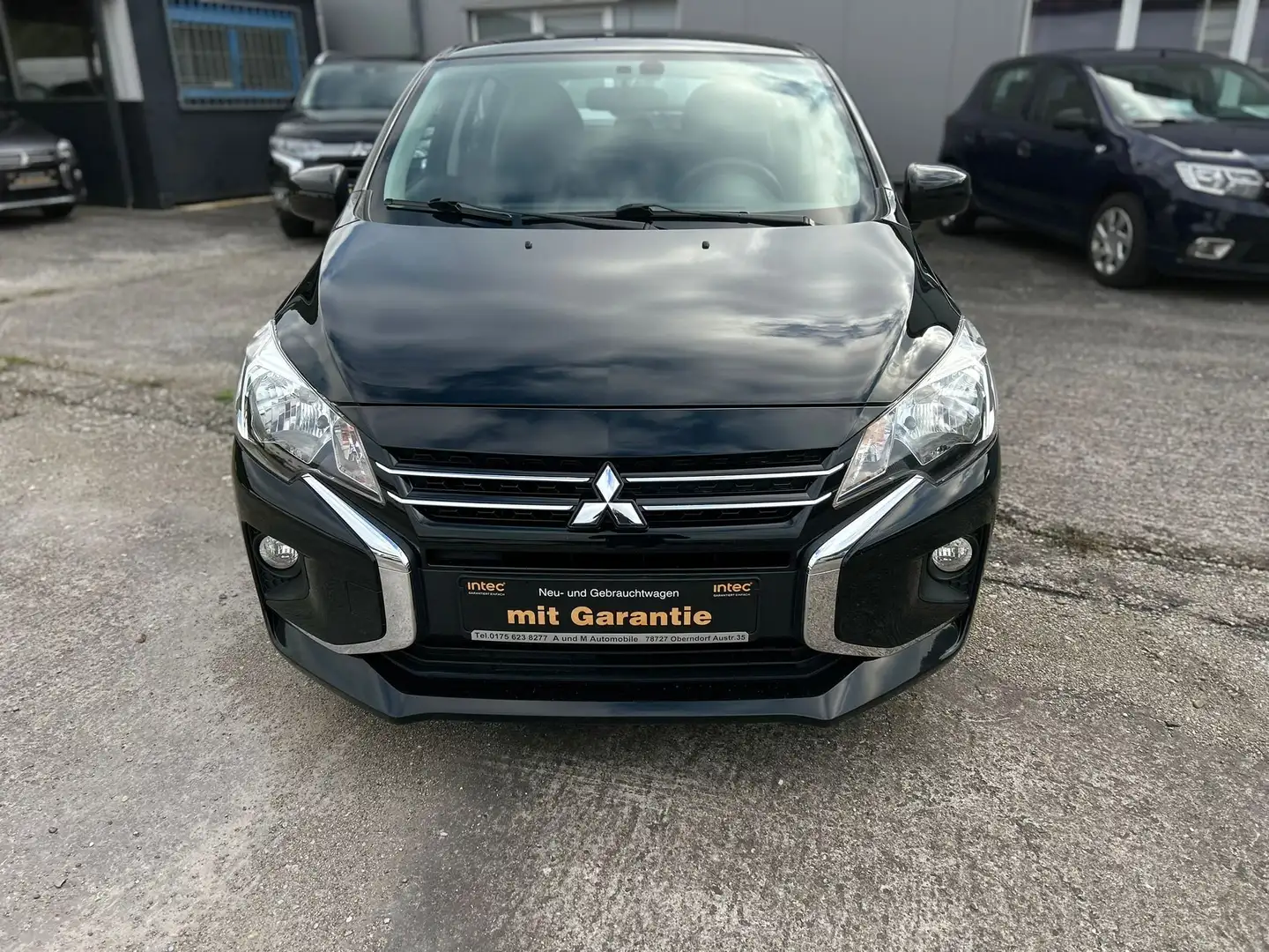 Mitsubishi Space Star 1.0 Intro Edition Klima AppleCarplay RFK 10ZollDis Schwarz - 1