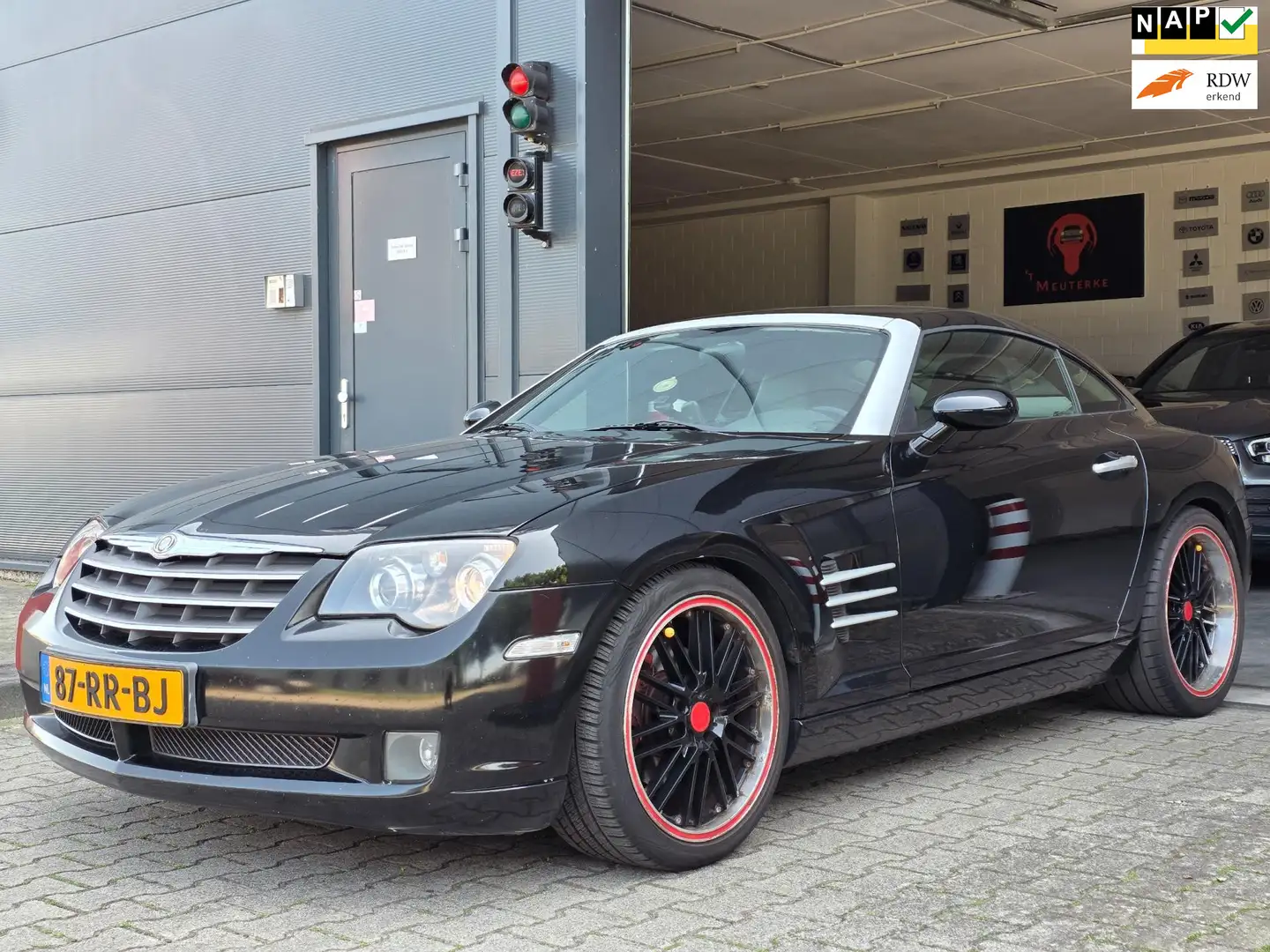 Chrysler Crossfire 3.2 V6 / OPEN UITLAAT / P.SENSOREN / STOELVERW. / Noir - 1