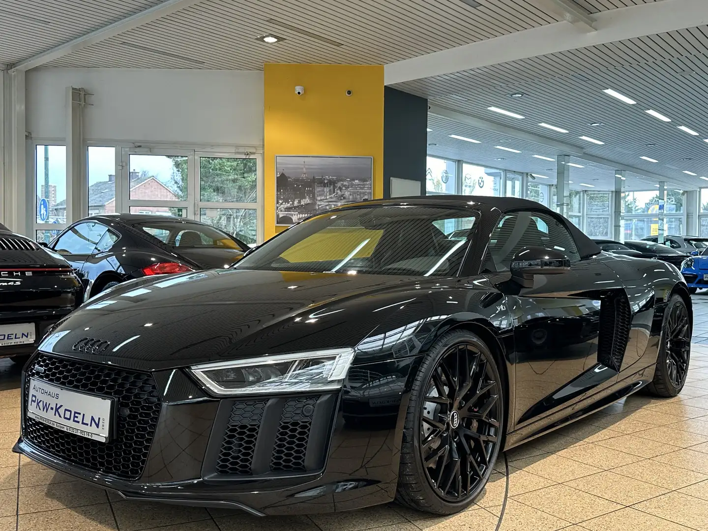 Audi R8 5.2 FSI RWS *LED*ADVANCED KEY*B&O*ViRTUAL* Schwarz - 1