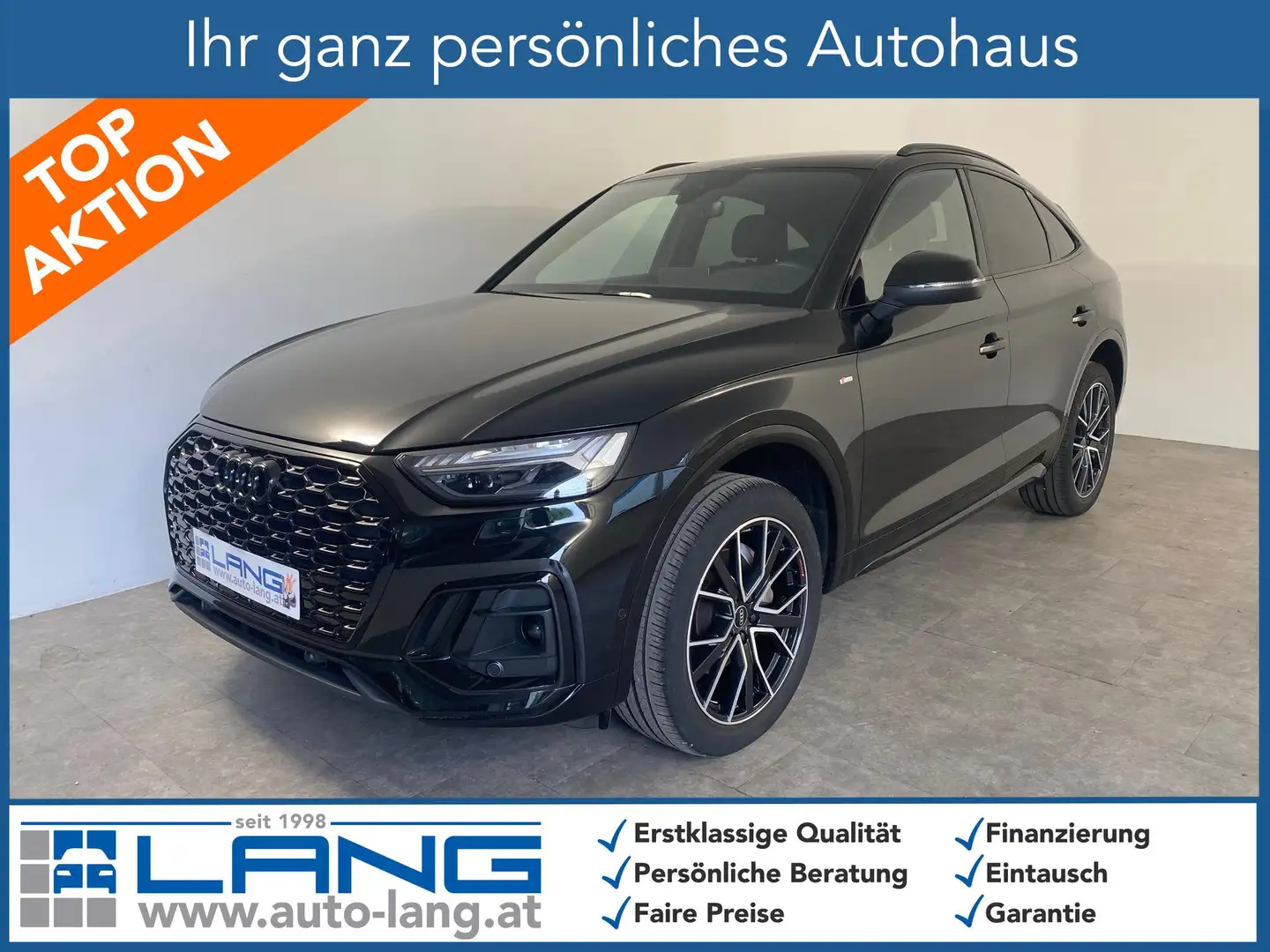 Audi Q5 Sportback 40 2.0 TDI quattro S line MATRIX*NAVI... Schwarz - 1