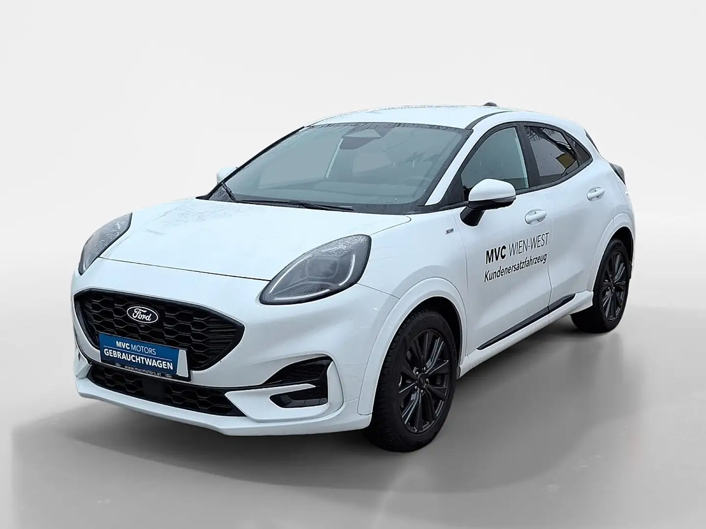 Ford Puma 1.0 l EcoB. Hybrid 92kW ST-Line Auto Weiß - 1