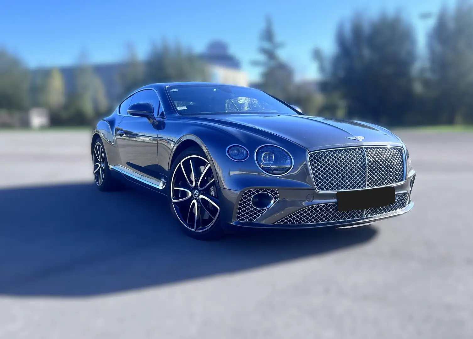 Bentley Continental GT Azure V8 Gris - 1