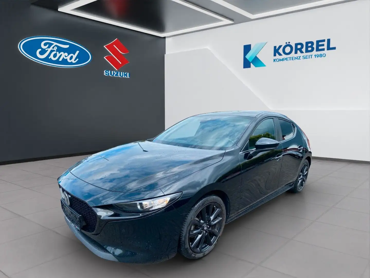 Mazda 3 SKYACTIV-X M-Hybrid Selection*Navi*HeadUp*LED* Schwarz - 1