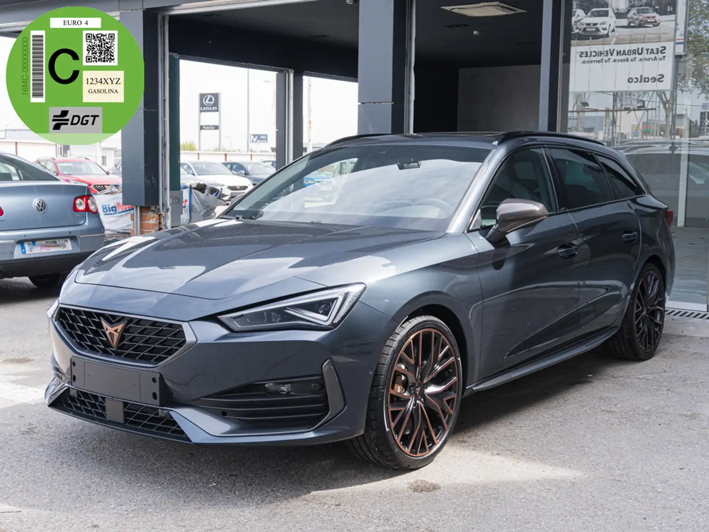 CUPRA Leon Sportstourer 2.0 TSI VZ CUP DSG 228KW Gris - 1