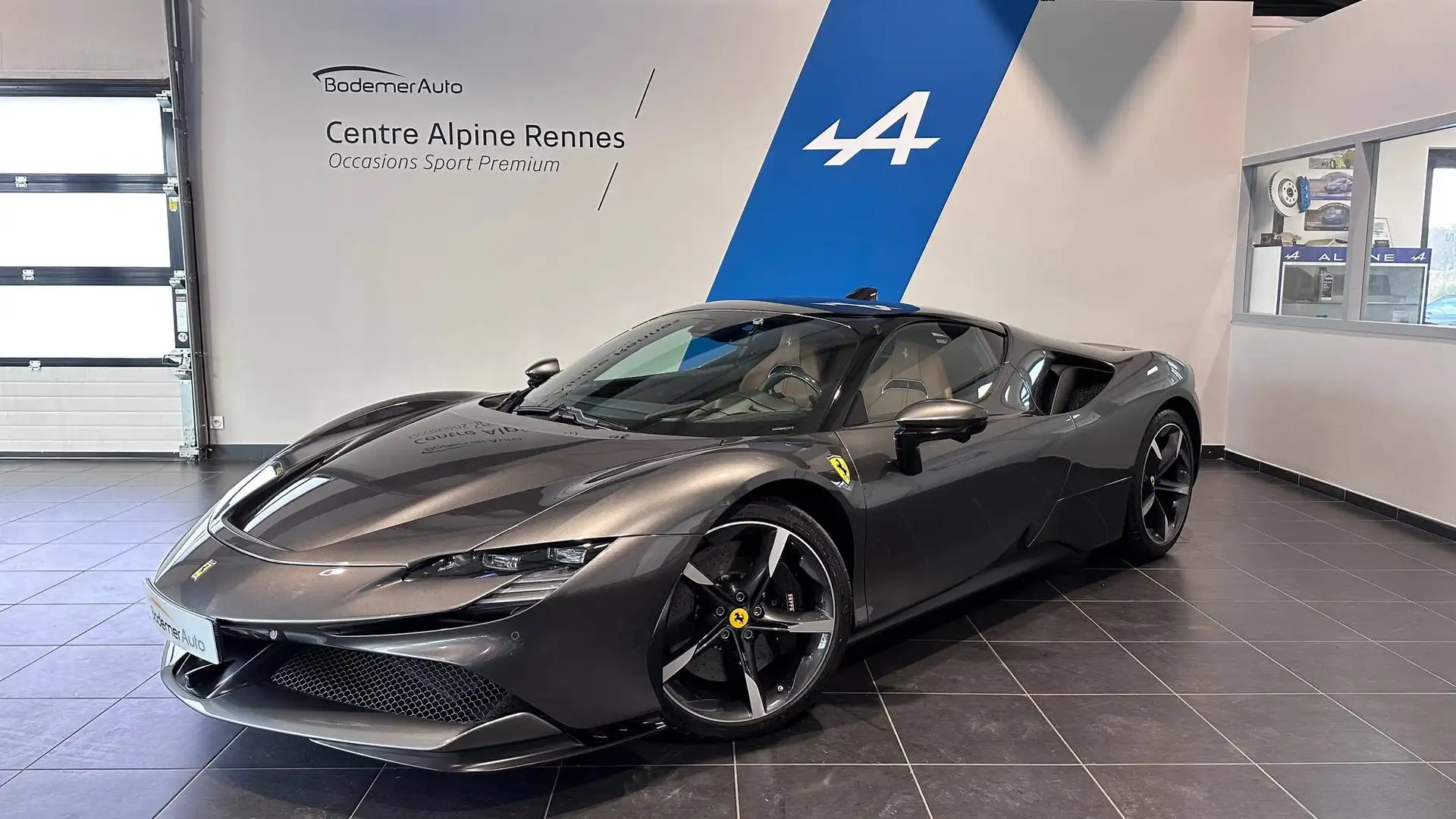 Ferrari SF90 Stradale SF90 Stradale 4.0 V8 780 ch PHEV Gris - 1