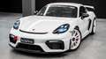 Porsche Cayman 718 GT4 4.0 PDLS CARBON SCARICO SEDILI +PPF TOTALE Blanc - thumbnail 1