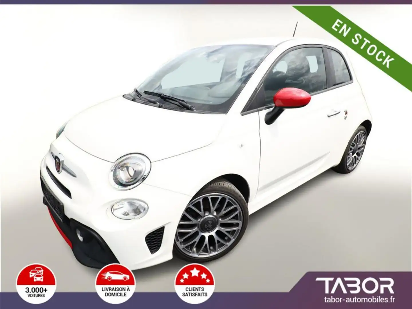 Abarth 595 1.4 T-Jet 16V 145 GPS Estetico 17P Blanc - 1