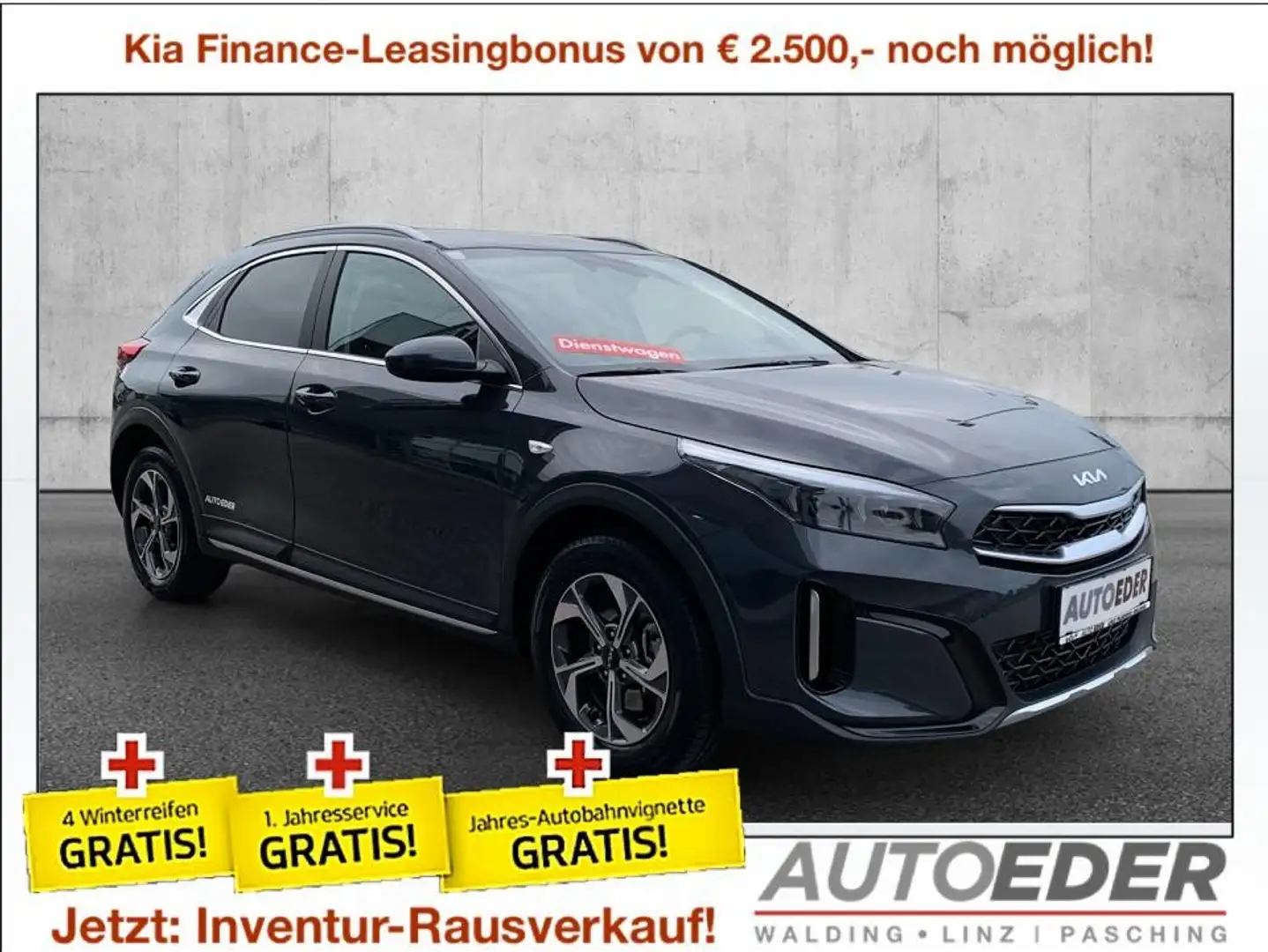 Kia XCeed Xceed 1,0 TGDI GPF Silber - 1