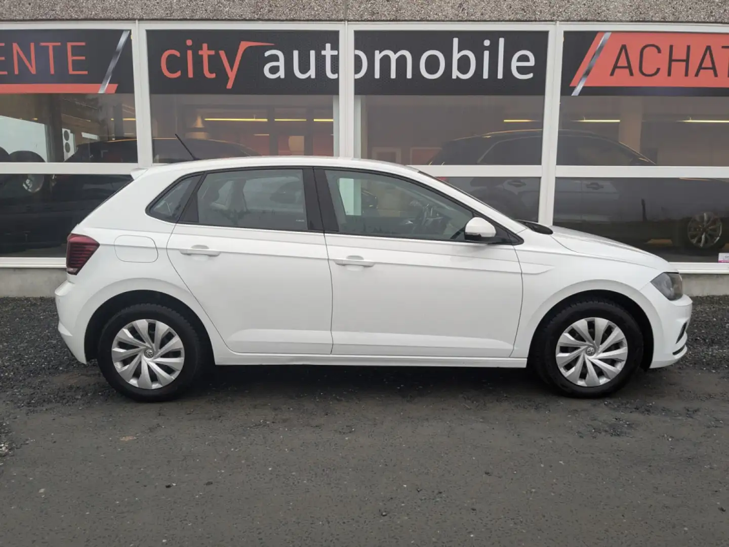 Volkswagen Polo 1.6 TDI RADAR AV/ARR CLIM BLUETOOTH Wit - 2