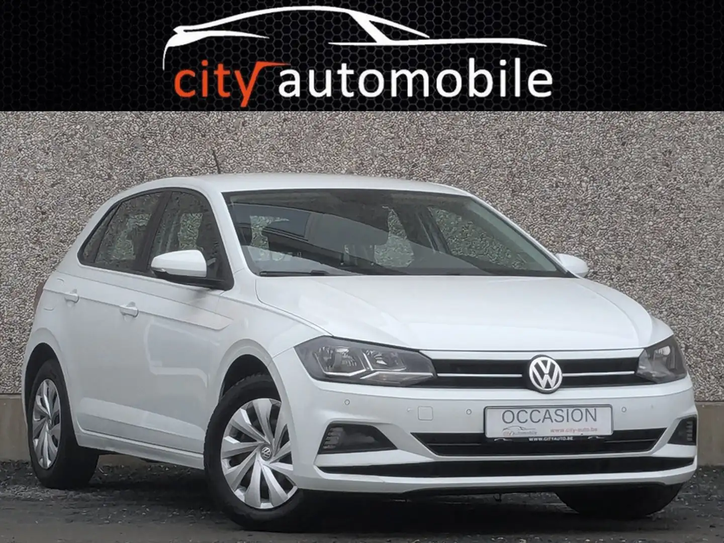 Volkswagen Polo 1.6 TDI RADAR AV/ARR CLIM BLUETOOTH Wit - 1