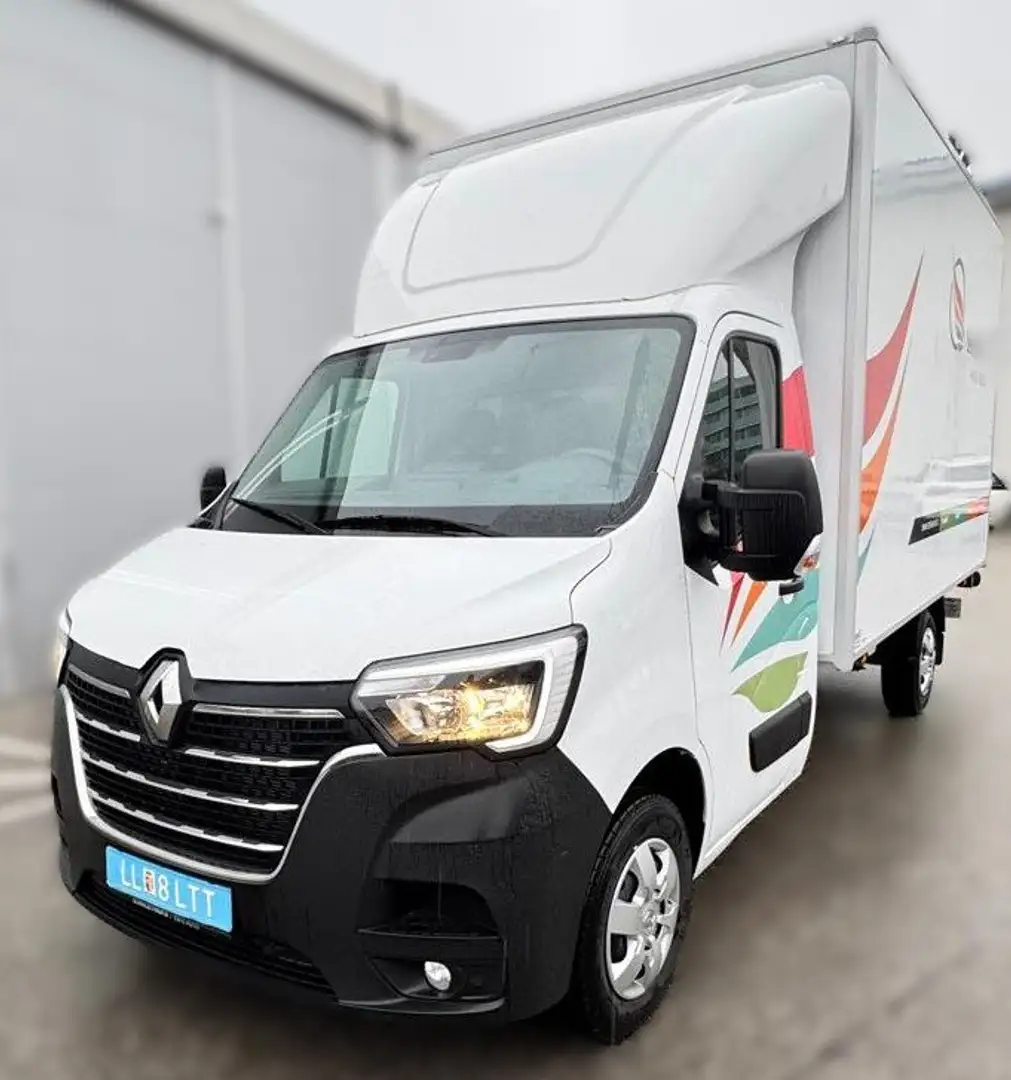 Renault Master Fahrgestell dCi 145PS   Koffer mit Ladenbordwand Weiß - 2