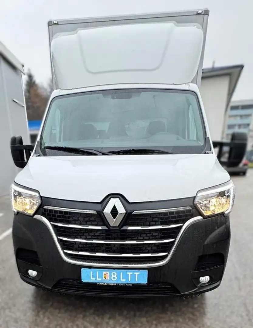 Renault Master Fahrgestell dCi 145PS   Koffer mit Ladenbordwand Weiß - 1