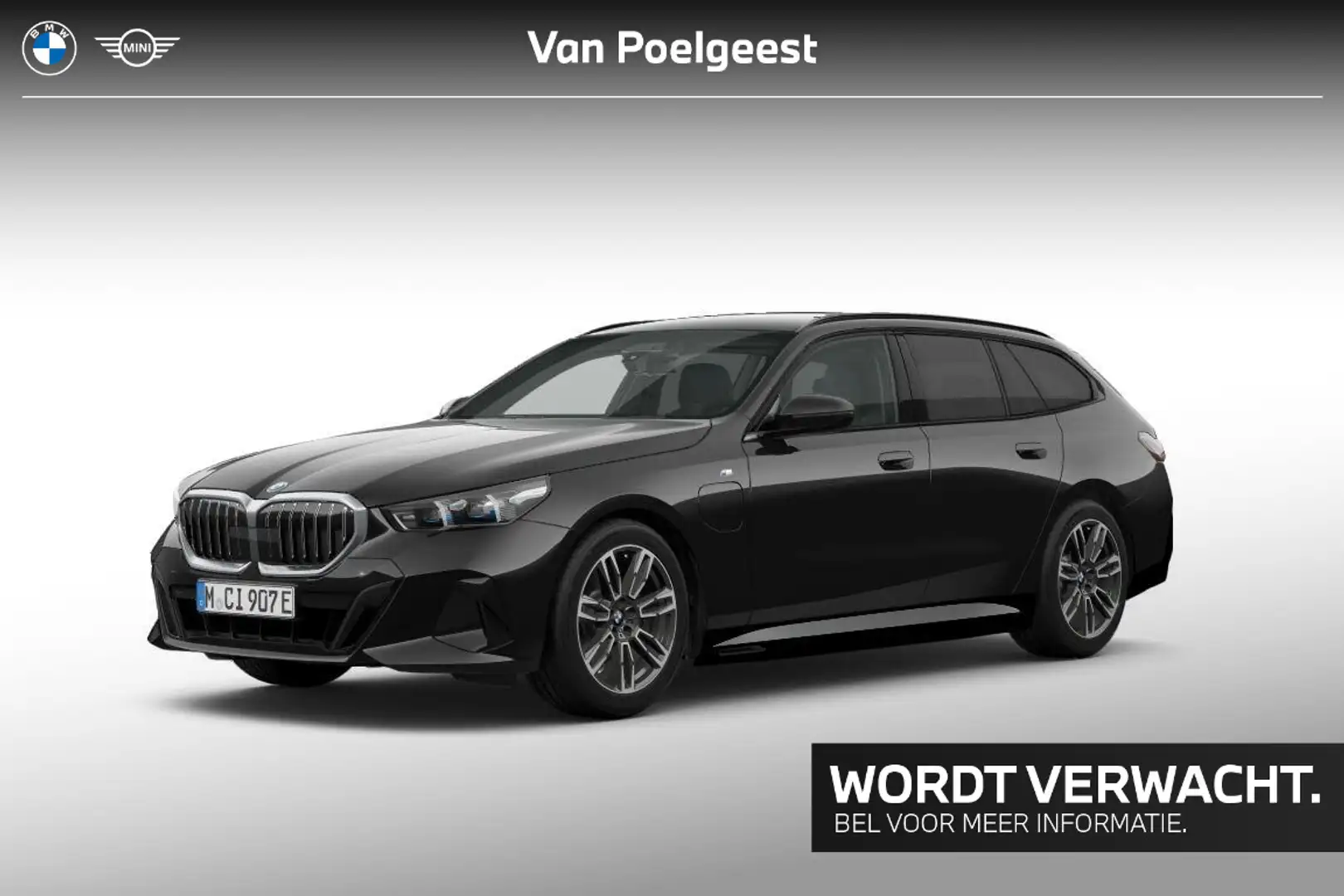 BMW 530 5 Serie Touring 530e Noir - 1