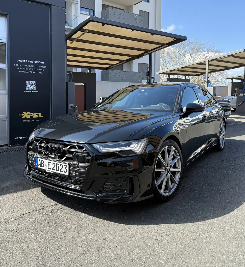 Audi A6 45TFSI S-Line HD. MTRX. ACC. AHK. PANO. GARANTIE Schwarz - 1
