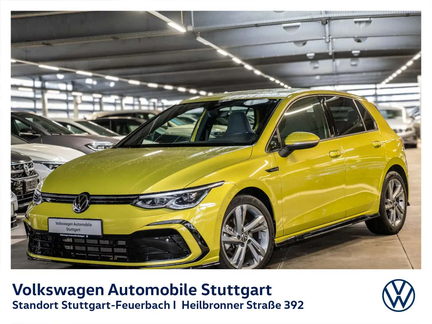 Volkswagen Golf 8 R-Line 1.5 TSI DSG Navi Kamera Stdhzg LED Gelb - 1