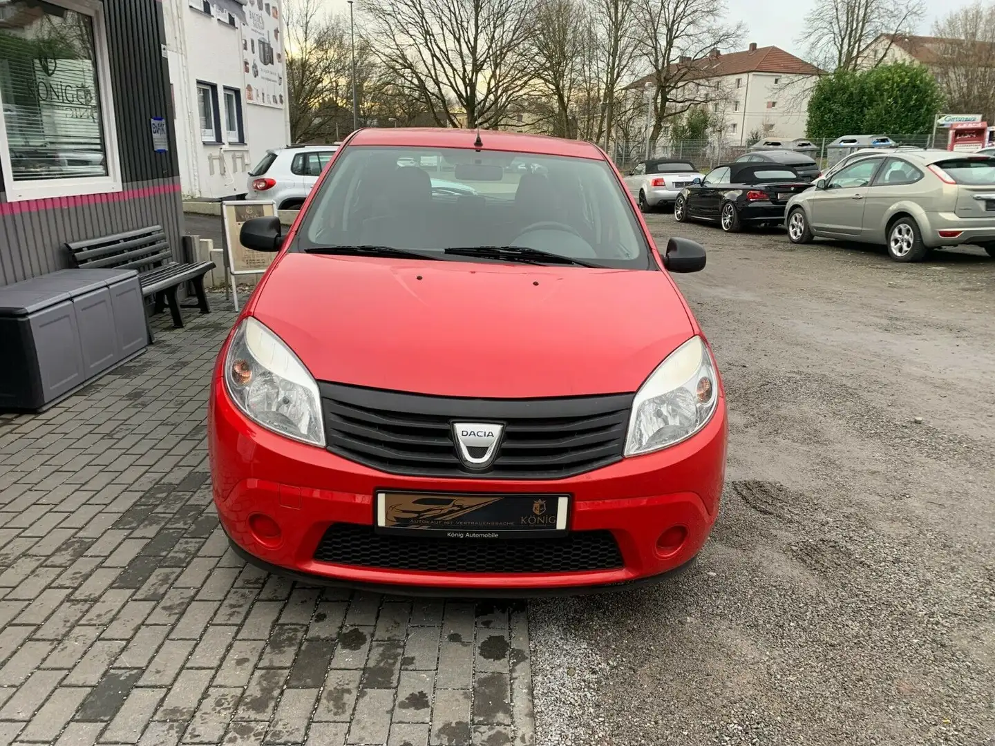 Dacia Sandero 4/5 Türer Красный - 2