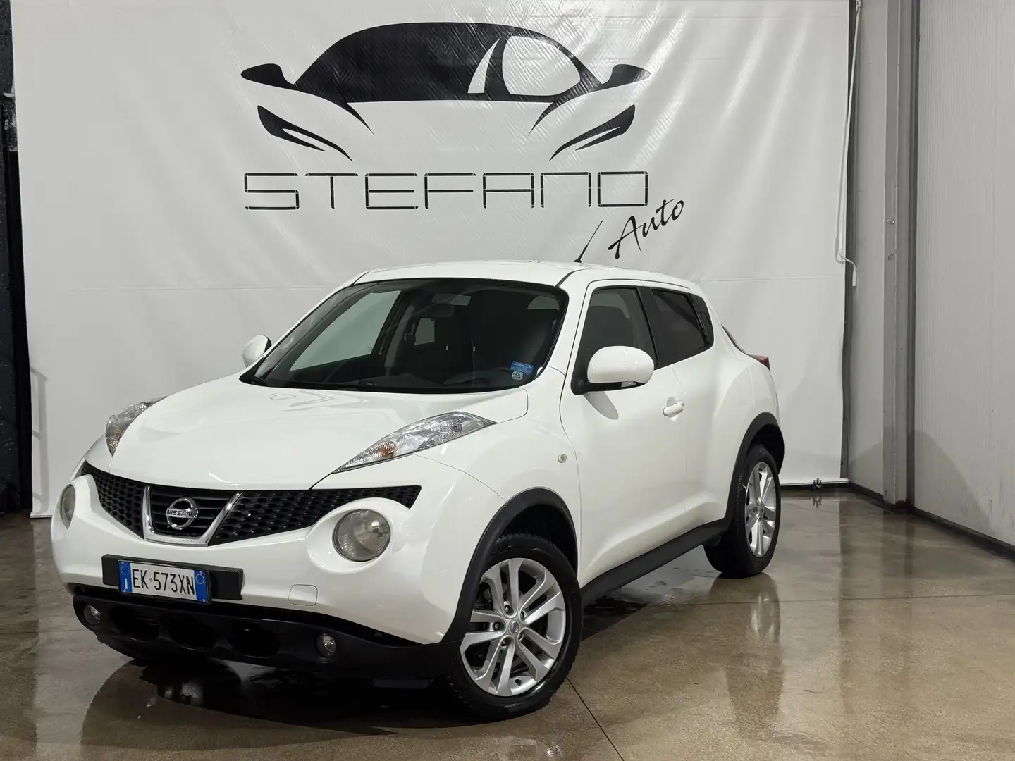 Nissan Juke 1.5 dci Tekna Wit - 1