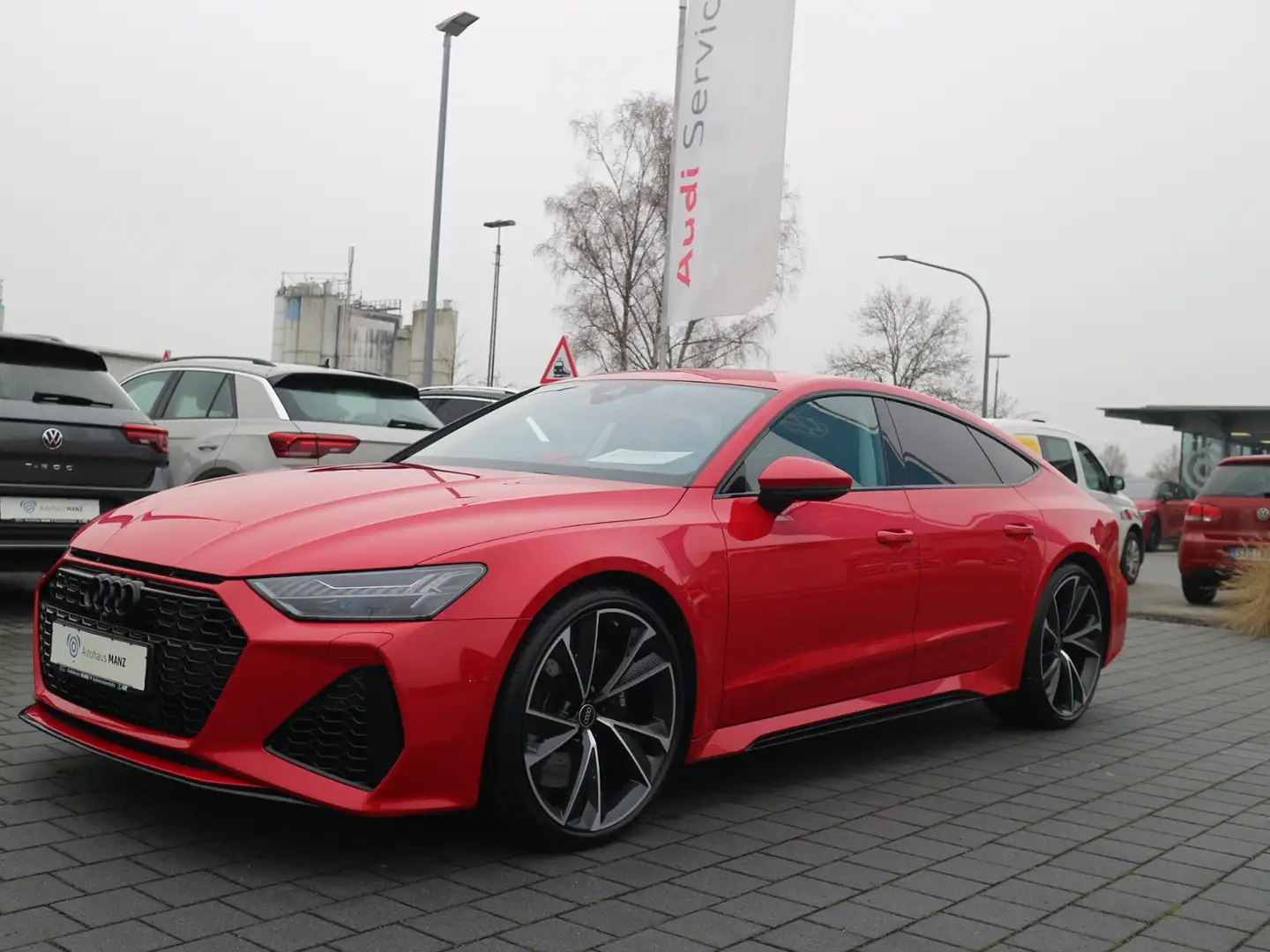 Audi RS7 Sportback 4.0 TFSI quattro Matrix, Nachtsicht, Dy Rot - 2