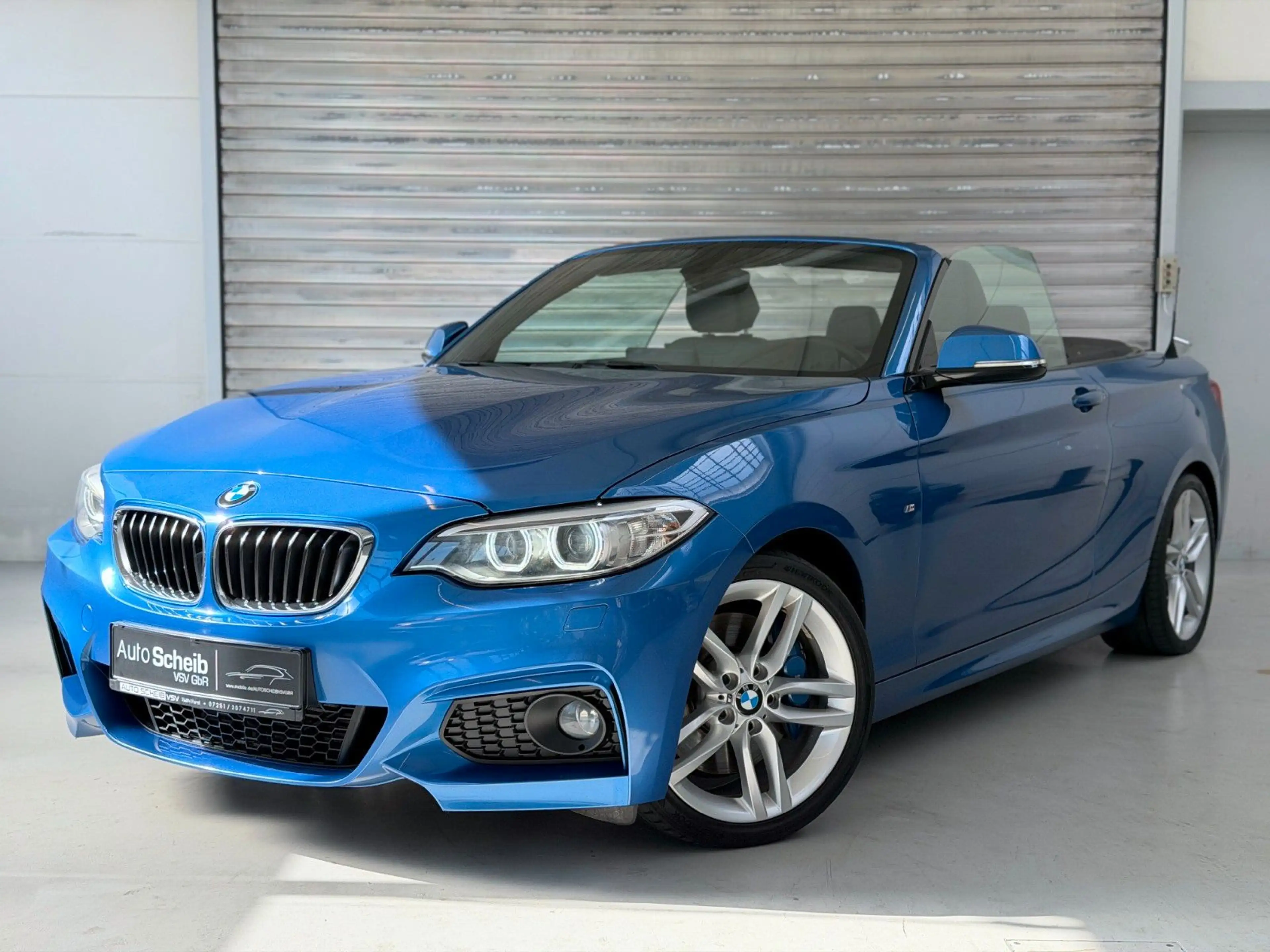 BMW 220 d Cabrio*SAG*M-Paket*LED*Navi-Prof*Leder*