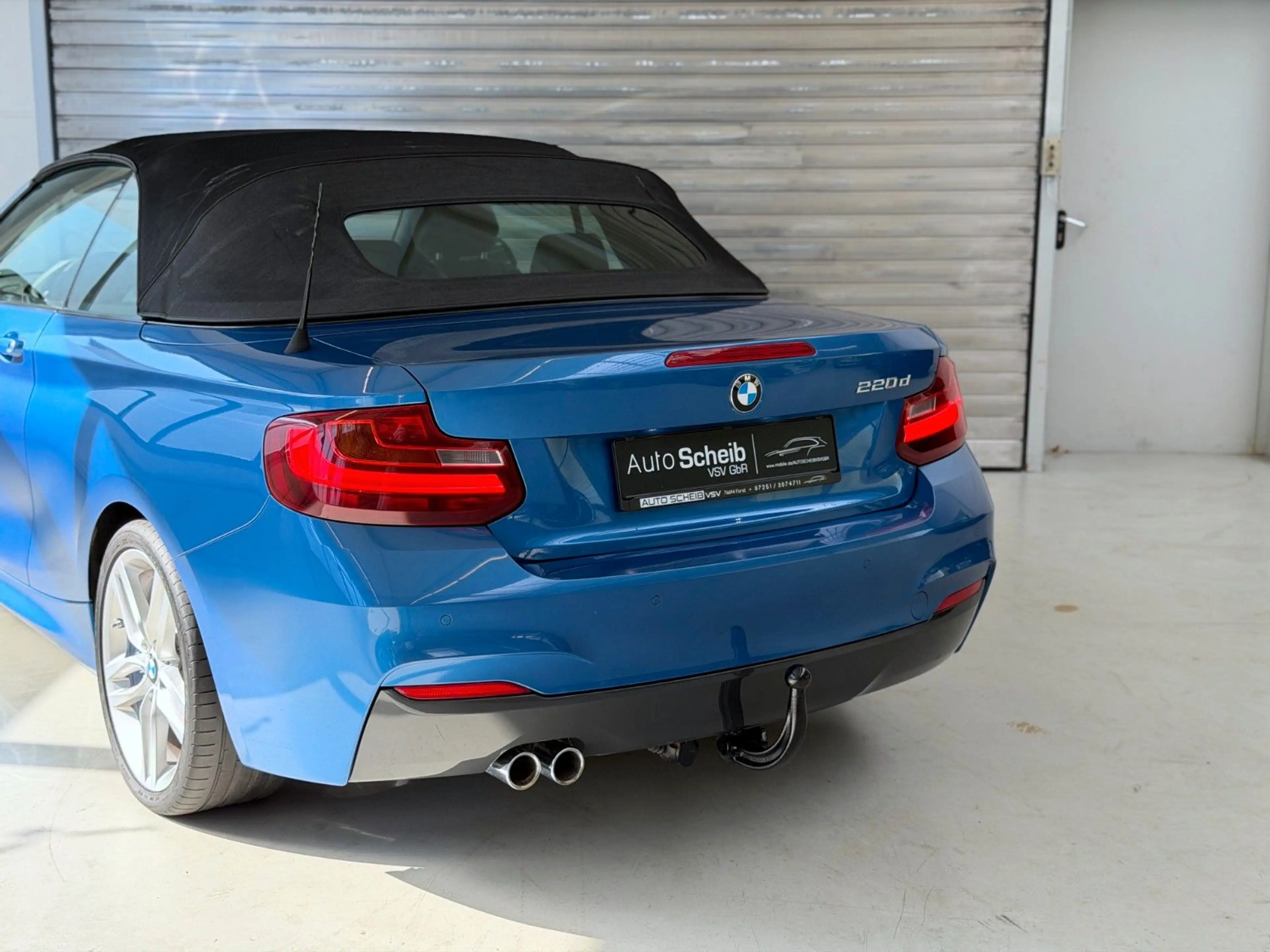 BMW 220 d Cabrio*SAG*M-Paket*LED*Navi-Prof*Leder* — photo 13