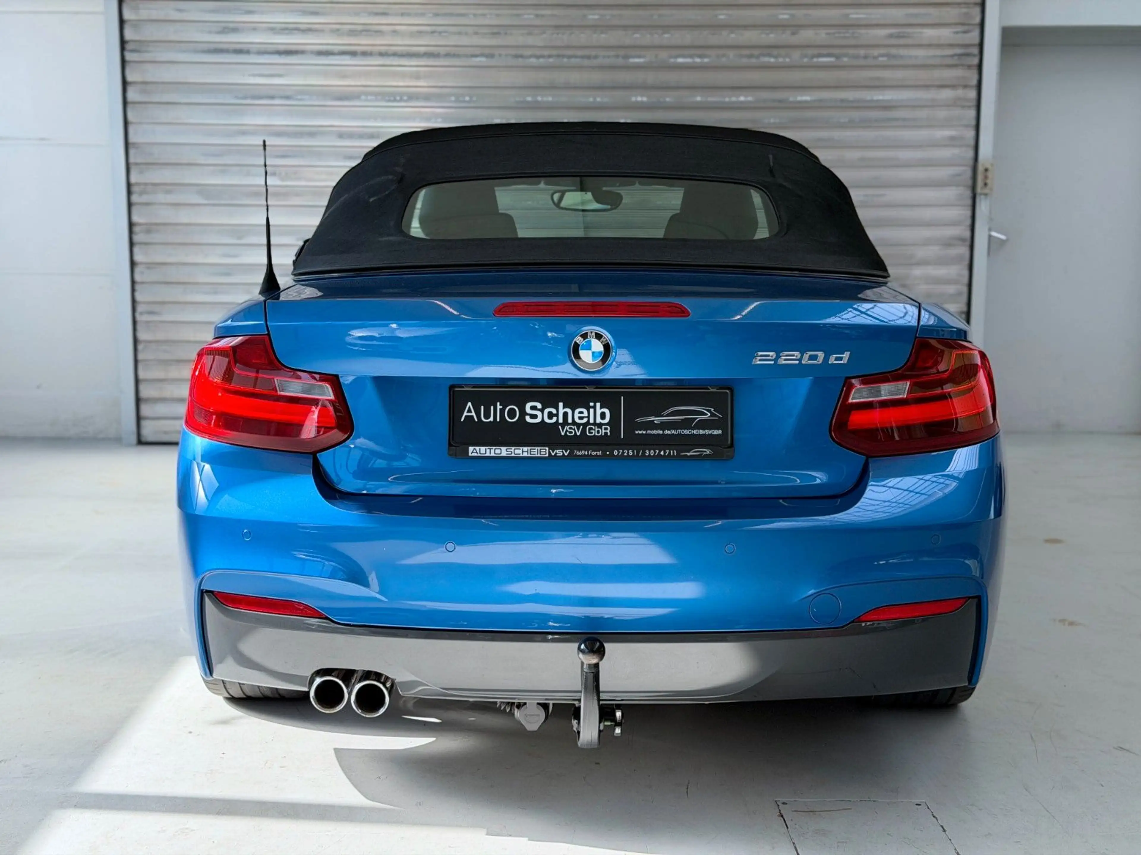 BMW 220 d Cabrio*SAG*M-Paket*LED*Navi-Prof*Leder* — photo 15