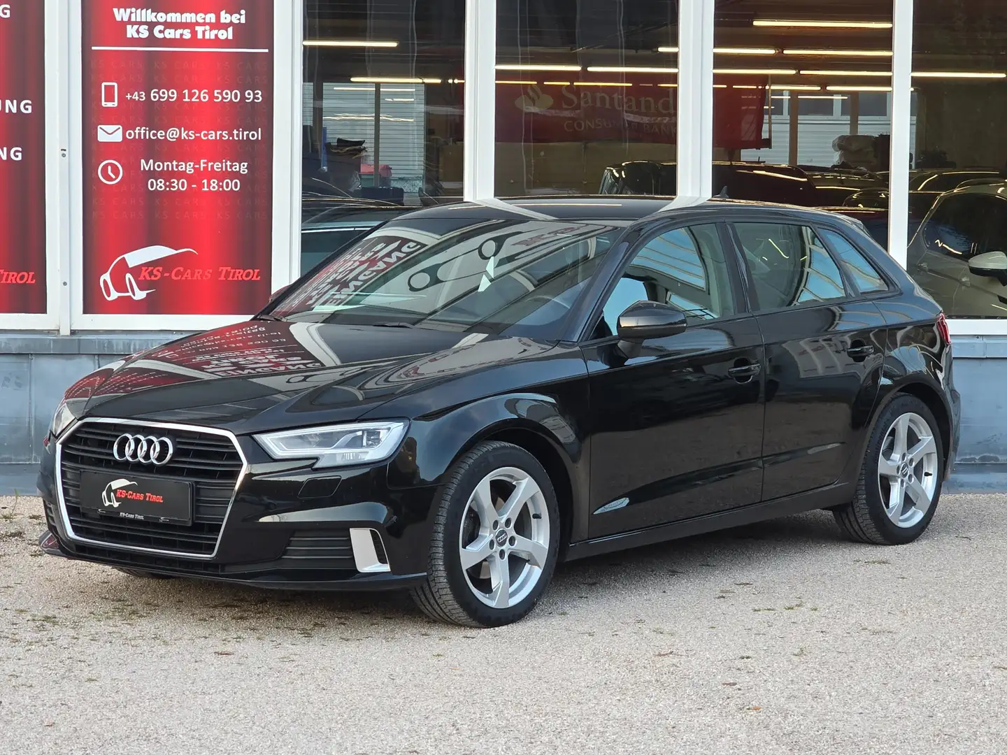 Audi A3 sport S-Tronic Noir - 1