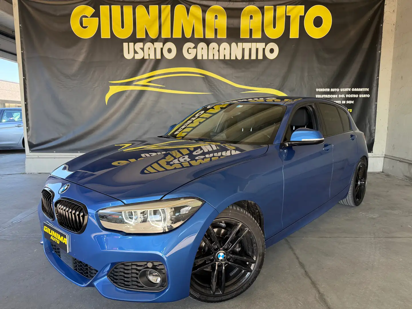 BMW 116 116d Msport 5p auto Book service BMW Blu/Azzurro - 1