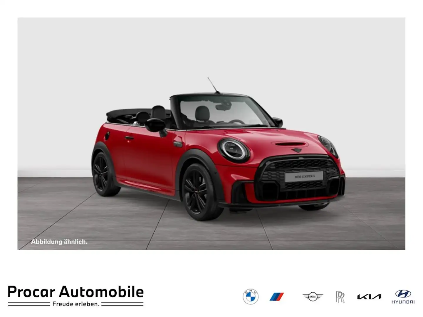MINI Cooper S Cabrio Cooper S HUD RFK NAVI LED Sound Syst. PDC V+H Rot - 1