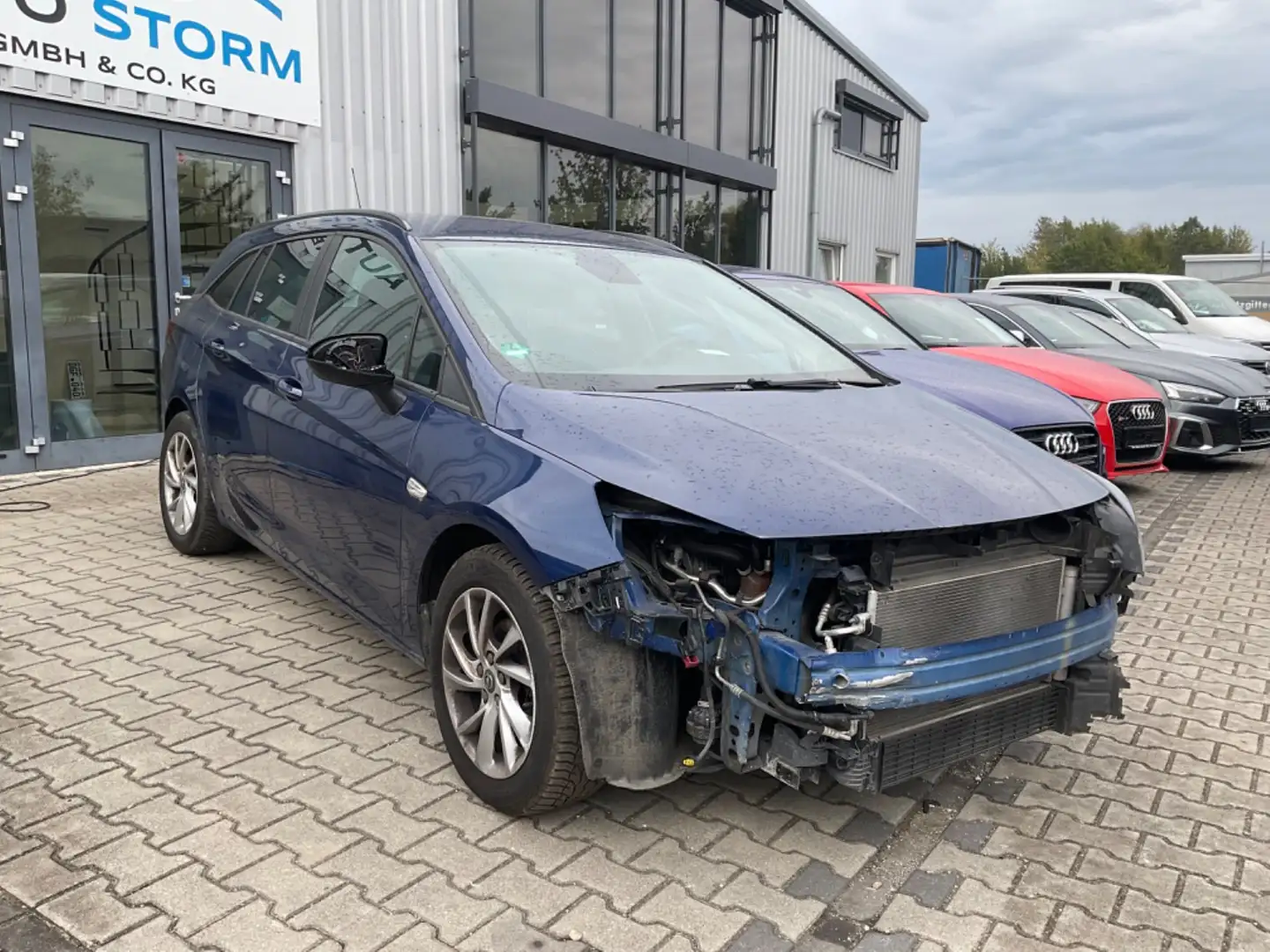 Opel Astra K Sports Tourer 1.5 D Edition Business*Navi*Kamera Blu/Azzurro - 1