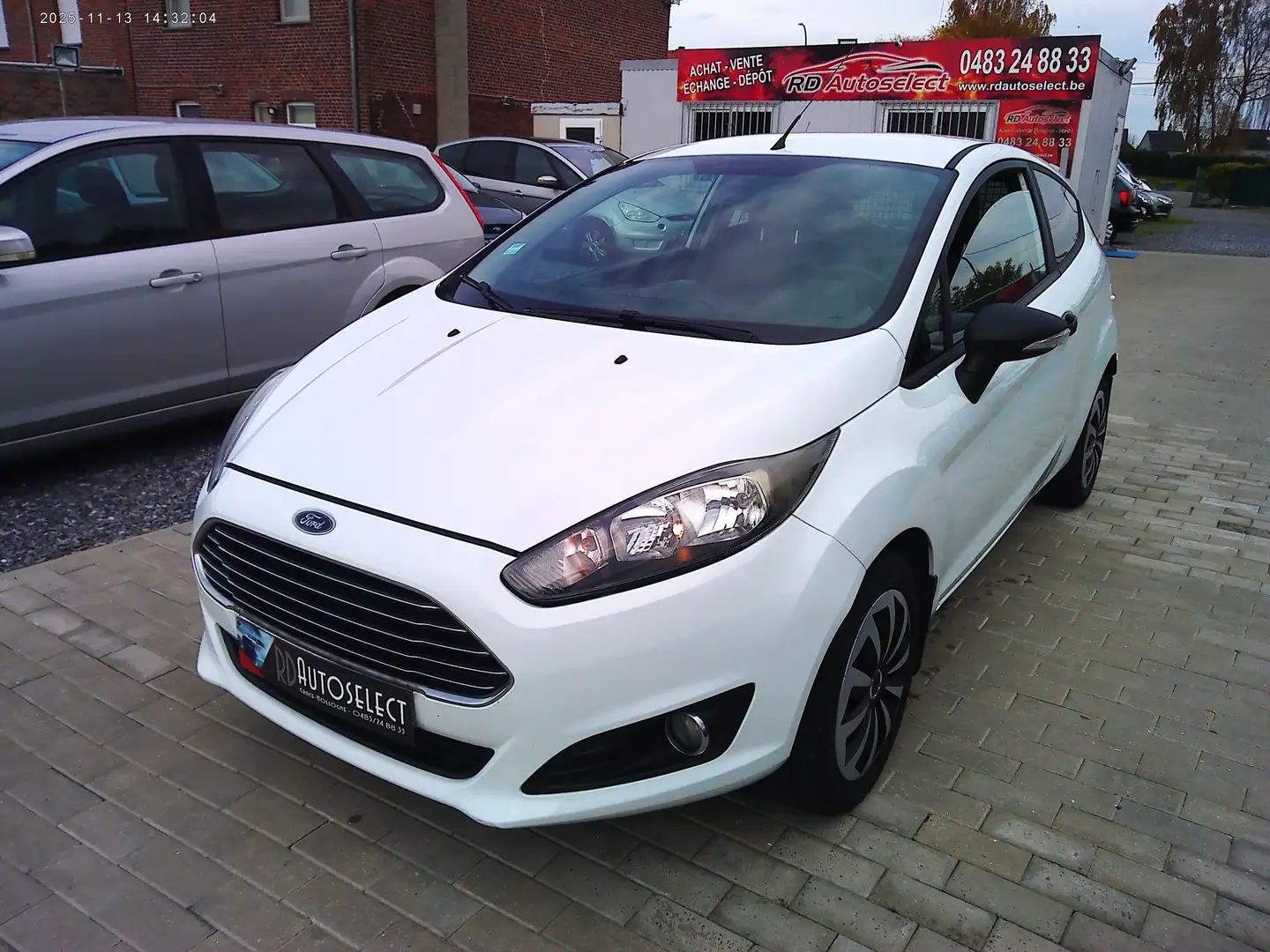 Ford Fiesta Fiesta 1.5 TDCi Trend Blanc - 1