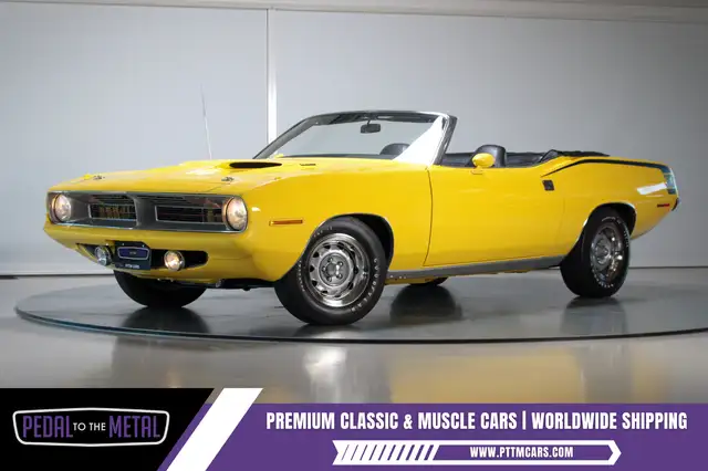 Plymouth 'Cuda 383 Convertible Numbers Matching | Restored
